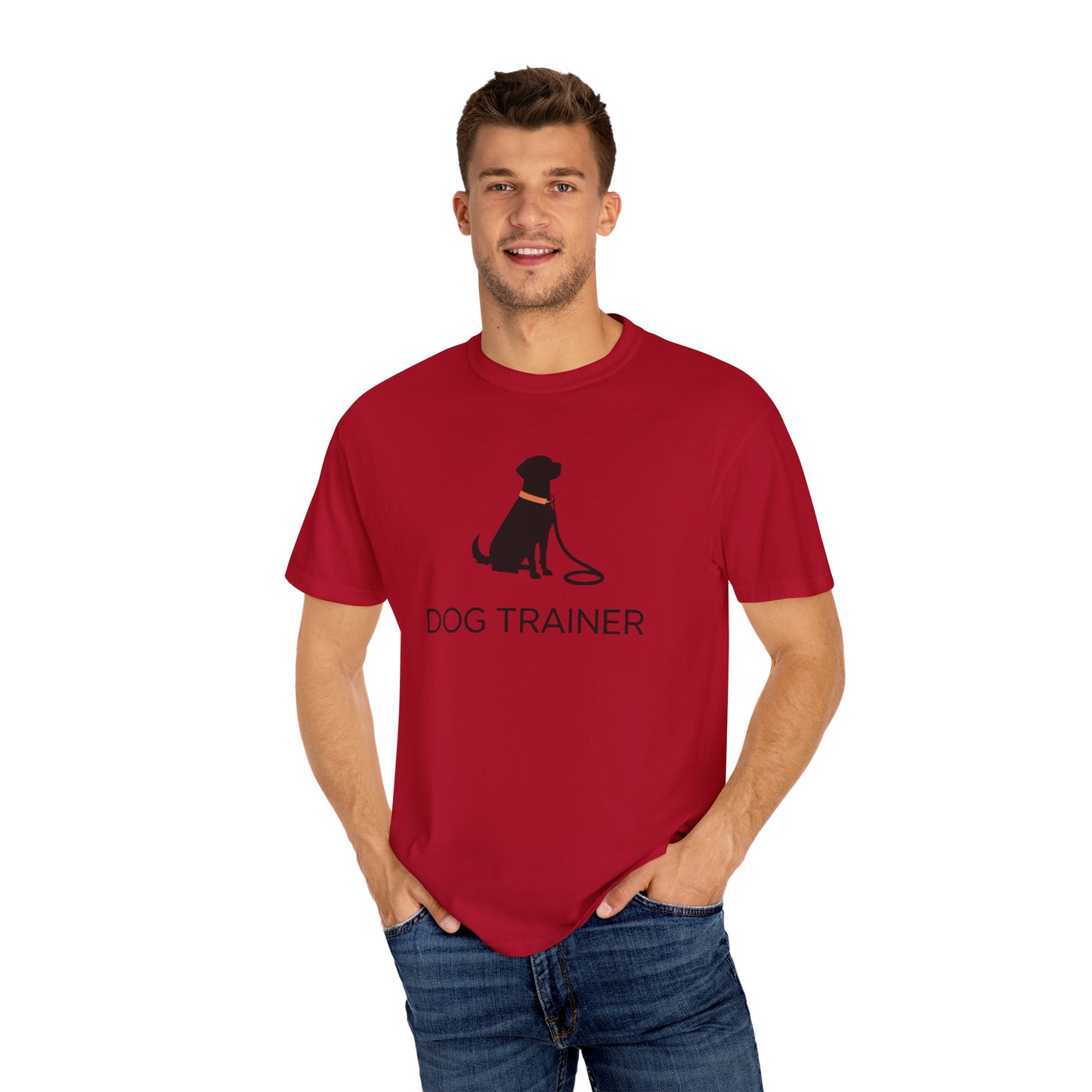 Dog Trainer T-Shirt, Black Dog, Pet Lover Gift, Animal Care Apparel, Gift for Dog Trainers