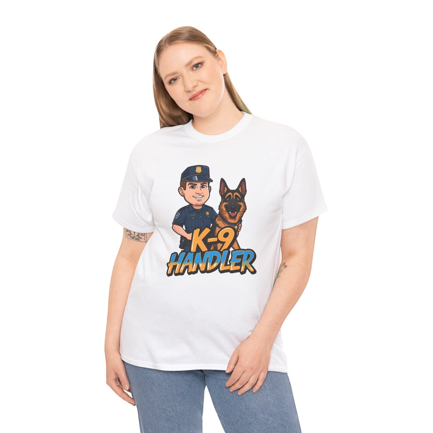 Funny K-9 Handler T-Shirt: The Ultimate Gift for Dog Lovers & Officers