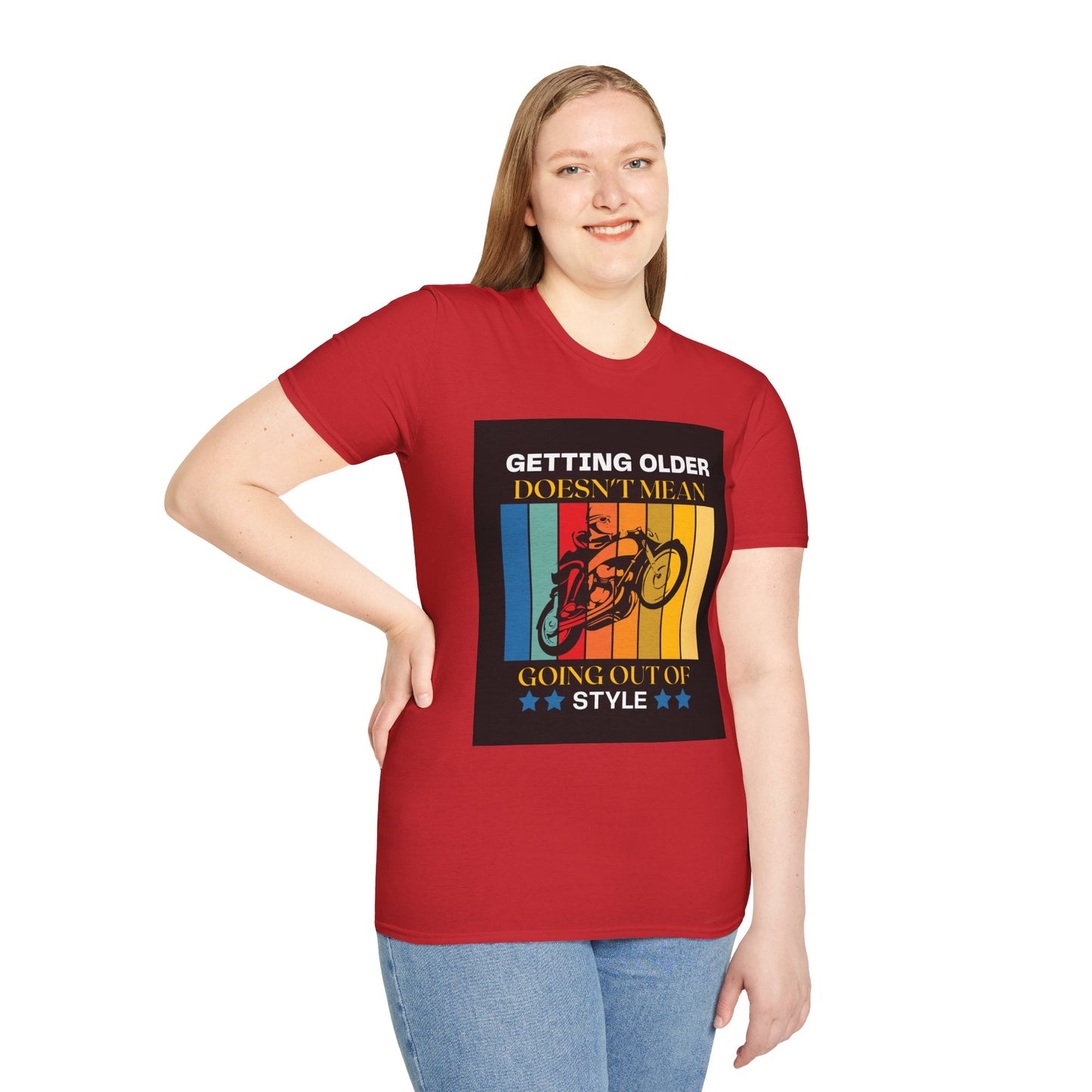 Vintage Motorcycle T-Shirt - Fun Gift for Bikers, Birthday, Unisex Apparel, Casual Wear, Fashion Statement