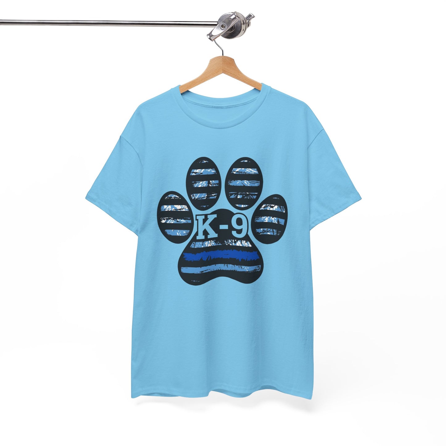 K-9 Paw Print Tee – Unisex Cotton Tee for Dog Lovers, Pet Owners, Animal Rescue Supporters
