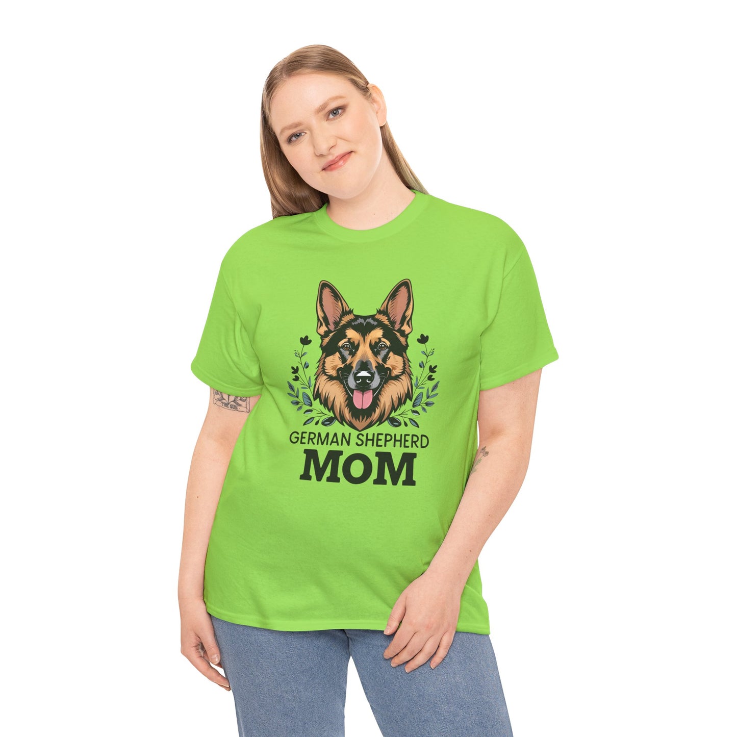 German Shepherd Mom Tee - Perfect Gift for Dog Lovers, Animal Lovers, Pet Parenthood, Birthday, Mother's Day