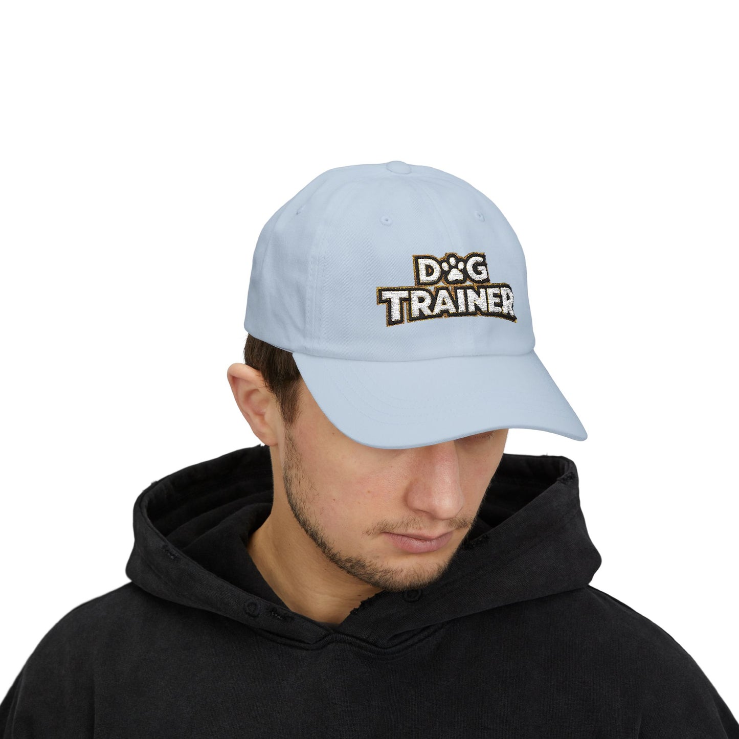 Embroidered Dog Trainer Classic Dad Cap, Adjustable Baseball Cap, Dog Owner Accessory