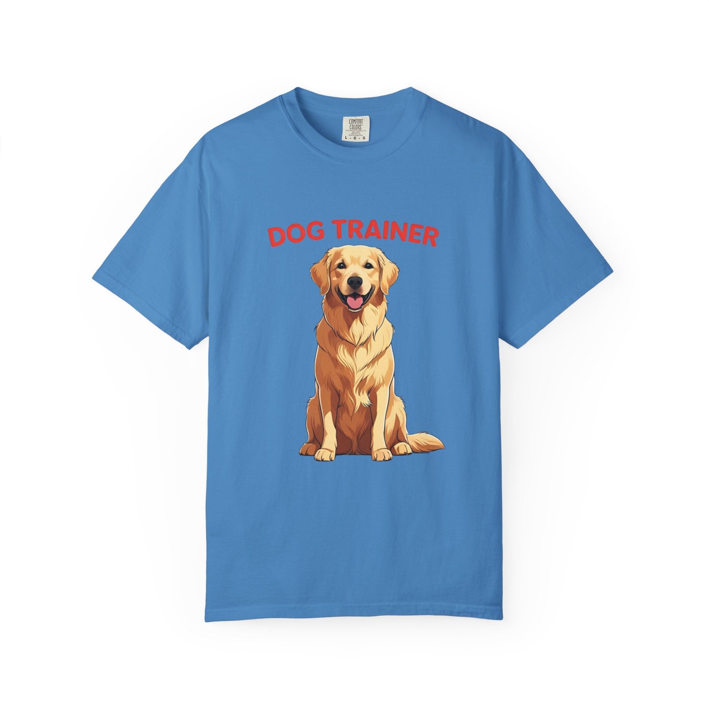 Dog Trainer Unisex Garment-Dyed T-Shirt | Perfect Gift for Dog Lovers, Pet Owners, Trainers, Birthdays, and Everyday Use