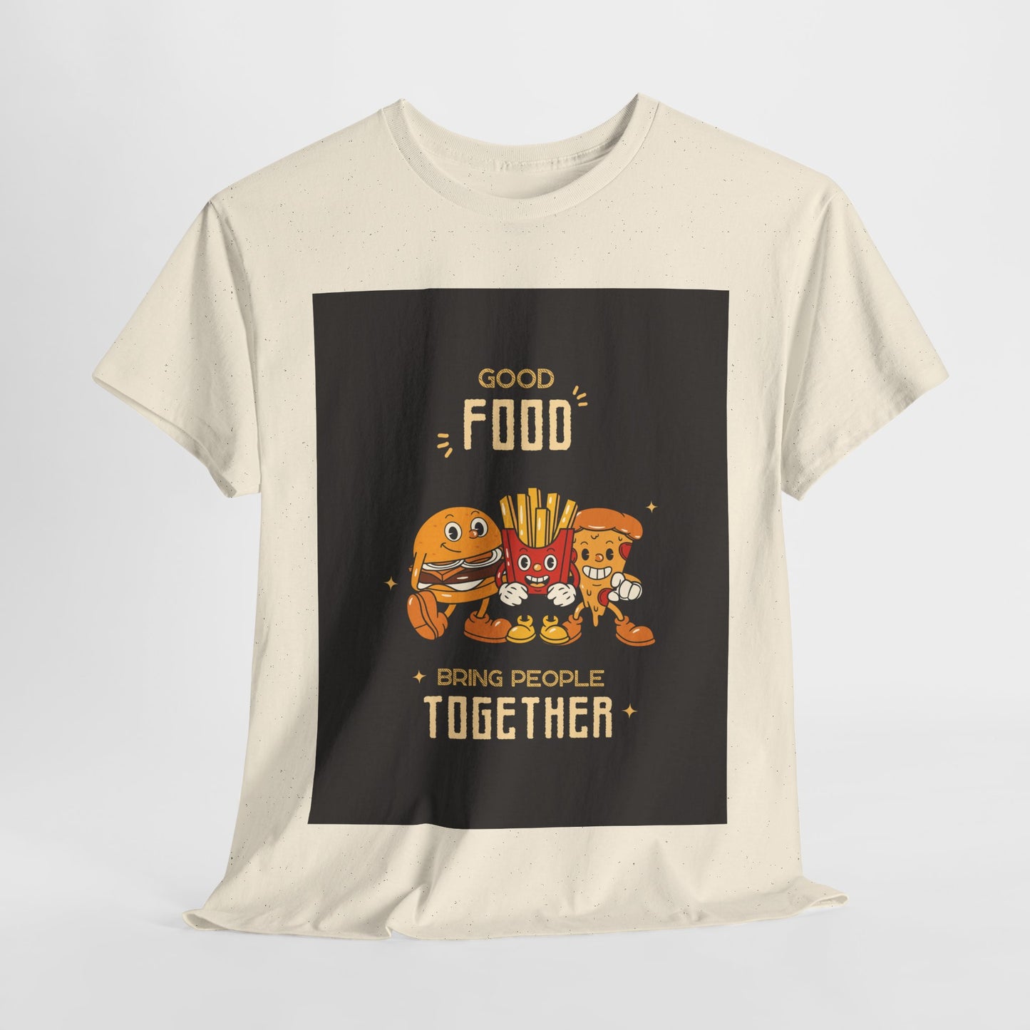 Good Food Unisex Tee | Fun Foodie Shirt, Gift for Food Lovers, Casual Wear, Kitchen Humor, BBQ Party