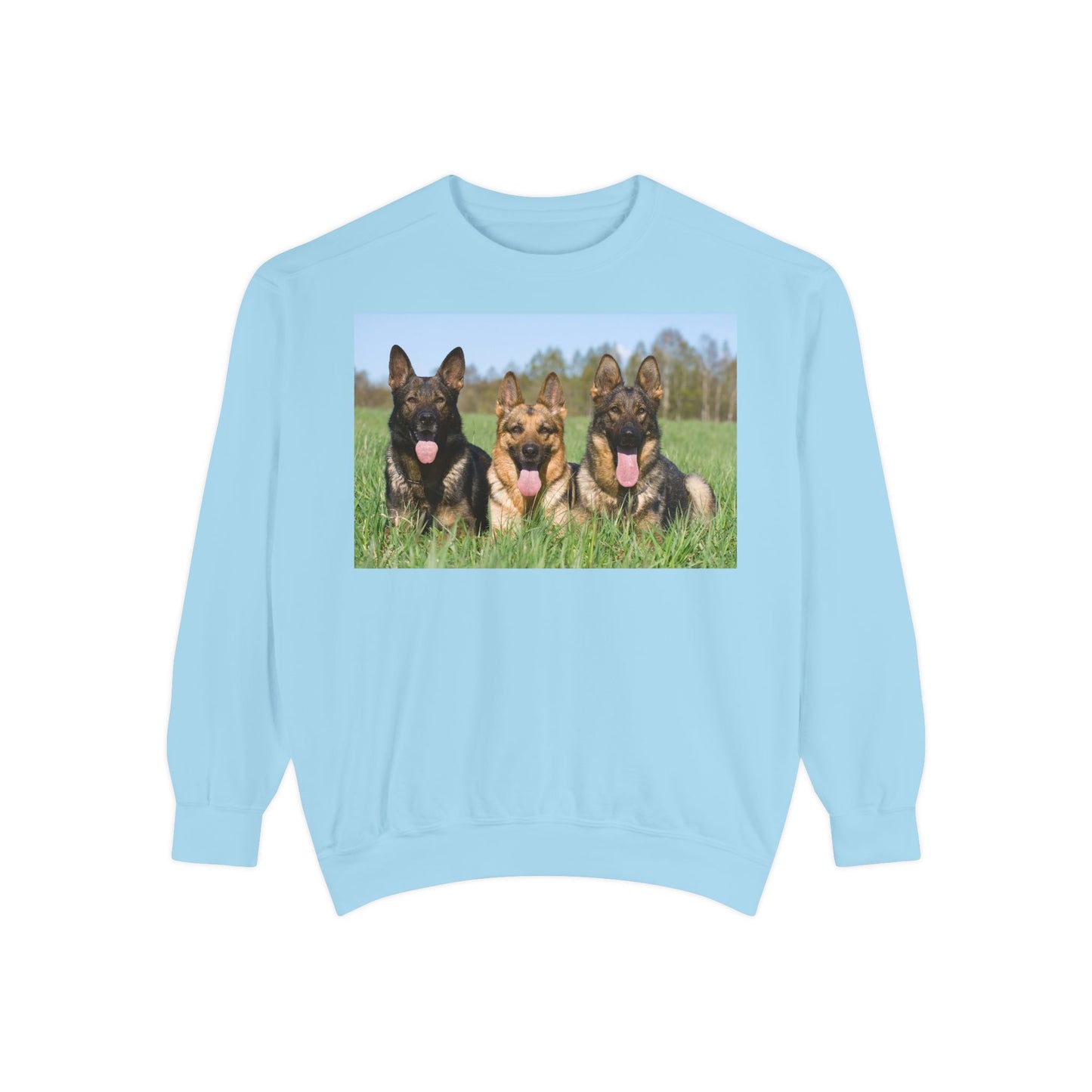 German Shepherd Friends Sweatshirt - Cozy Unisex Apparel for Dog Lovers