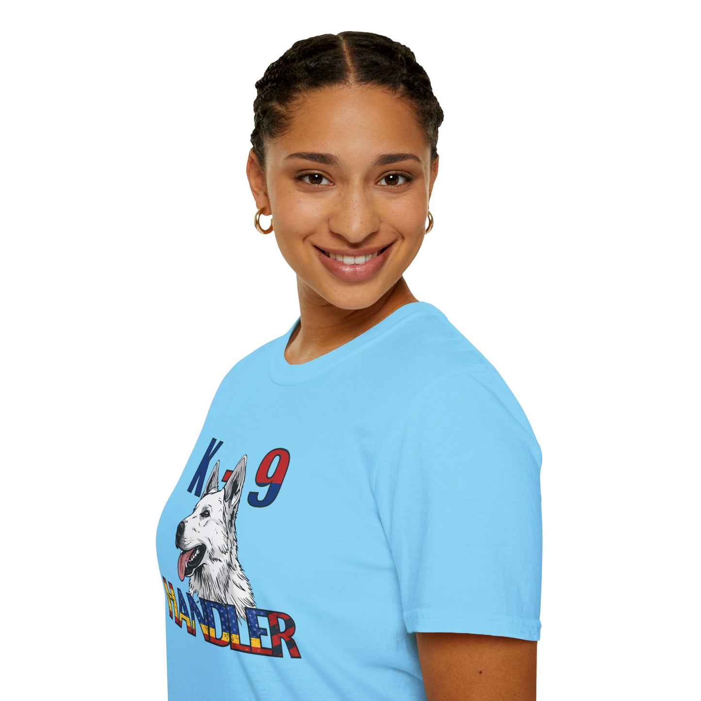 German Shepherd K9 Handler T-Shirt, Police Dog Tee, Canine Enthusiast Apparel
