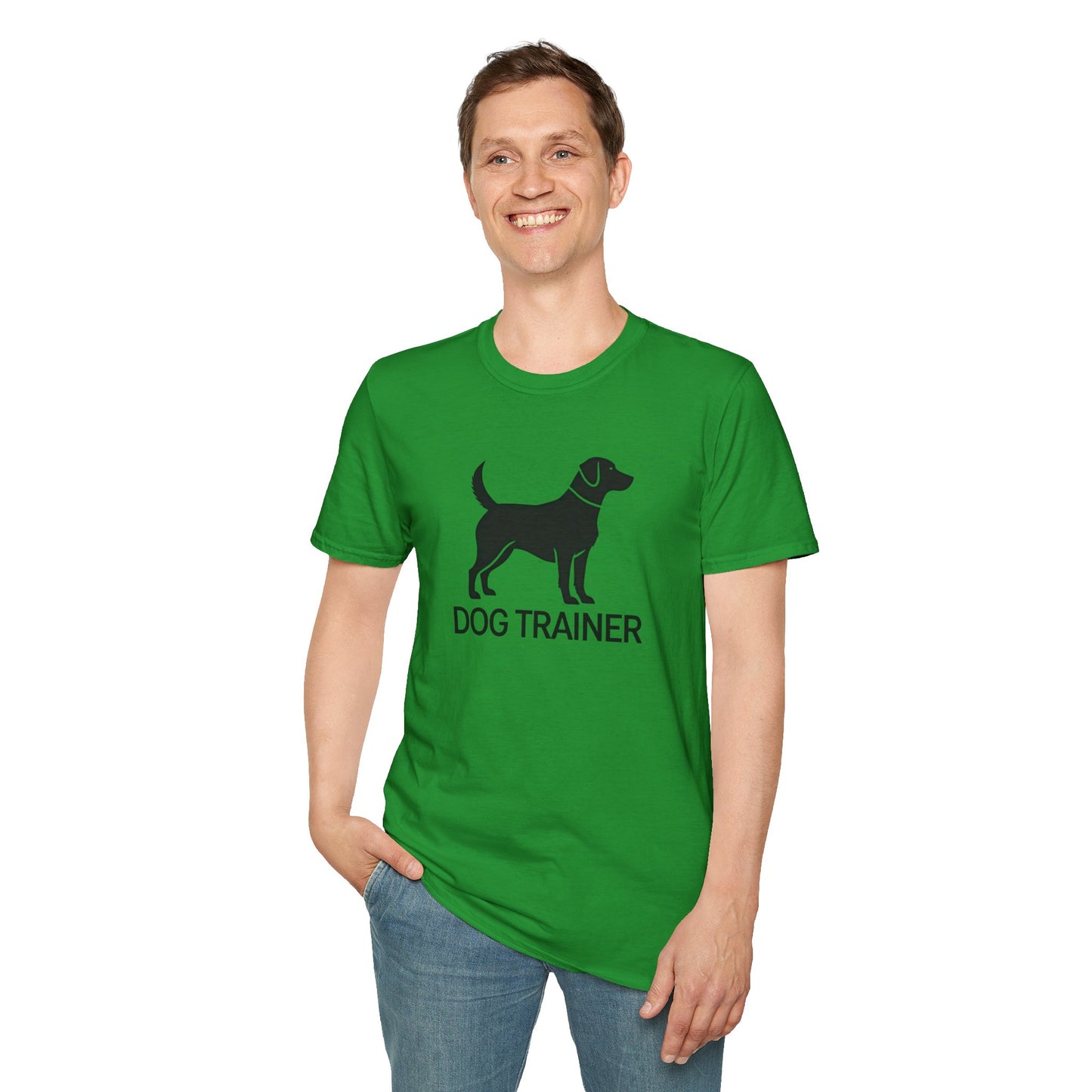 Dog Trainer Unisex Softstyle T-Shirt | Casual Pet Lover Tee, Gifts for Dog Trainers, Dog Lover Apparel