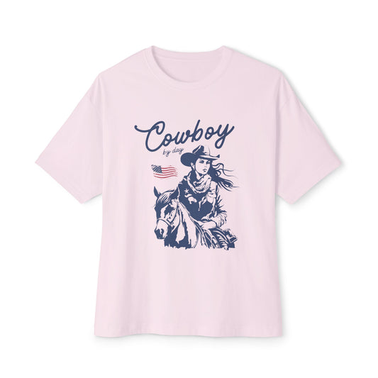 Cowboy Graphic Tee, Unisex Oversized T-Shirt, Vintage Western Shirt, Casual Cowboy Apparel, Perfect Gift for Rodeo Lovers