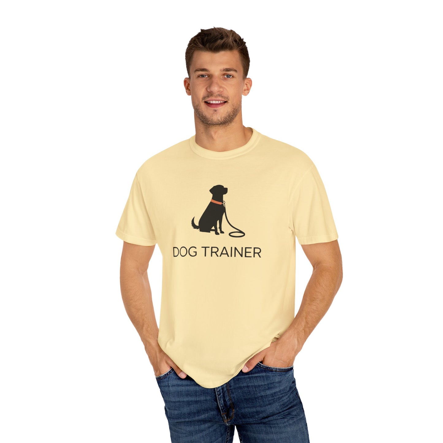 Dog Trainer T-Shirt, Black Dog, Pet Lover Gift, Animal Care Apparel, Gift for Dog Trainers