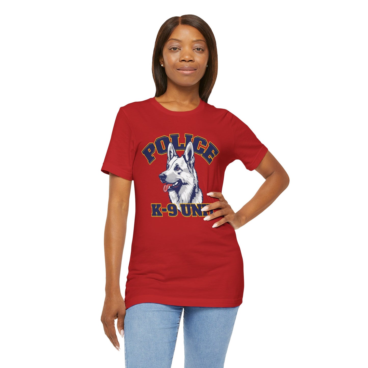 German Shepherd K-9 Unit Police Tee - Perfect for Dog Lovers, Police Fans