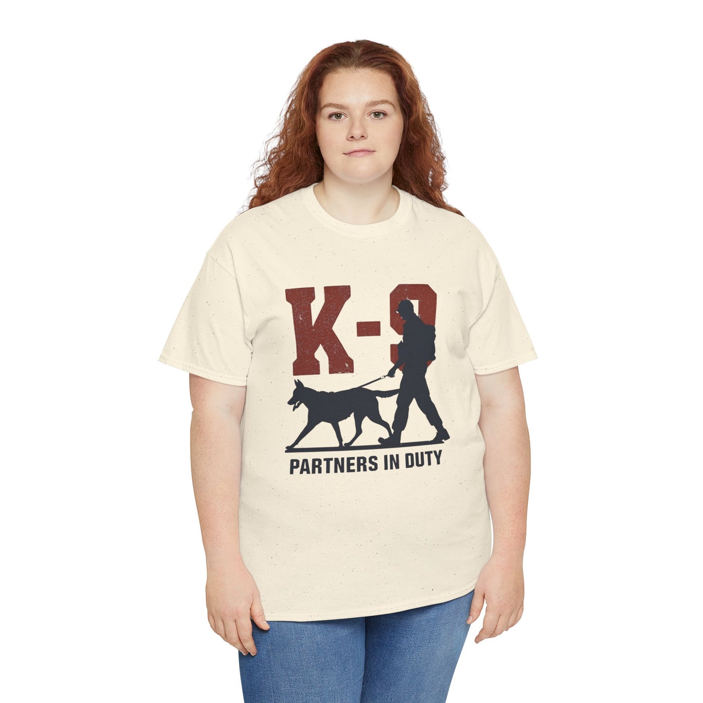 K-9 Partners in Duty Tee, Dog Handler T-Shirt, Dog Lover Tee, Police Dog Apparel, Dog Owner T-Shirt