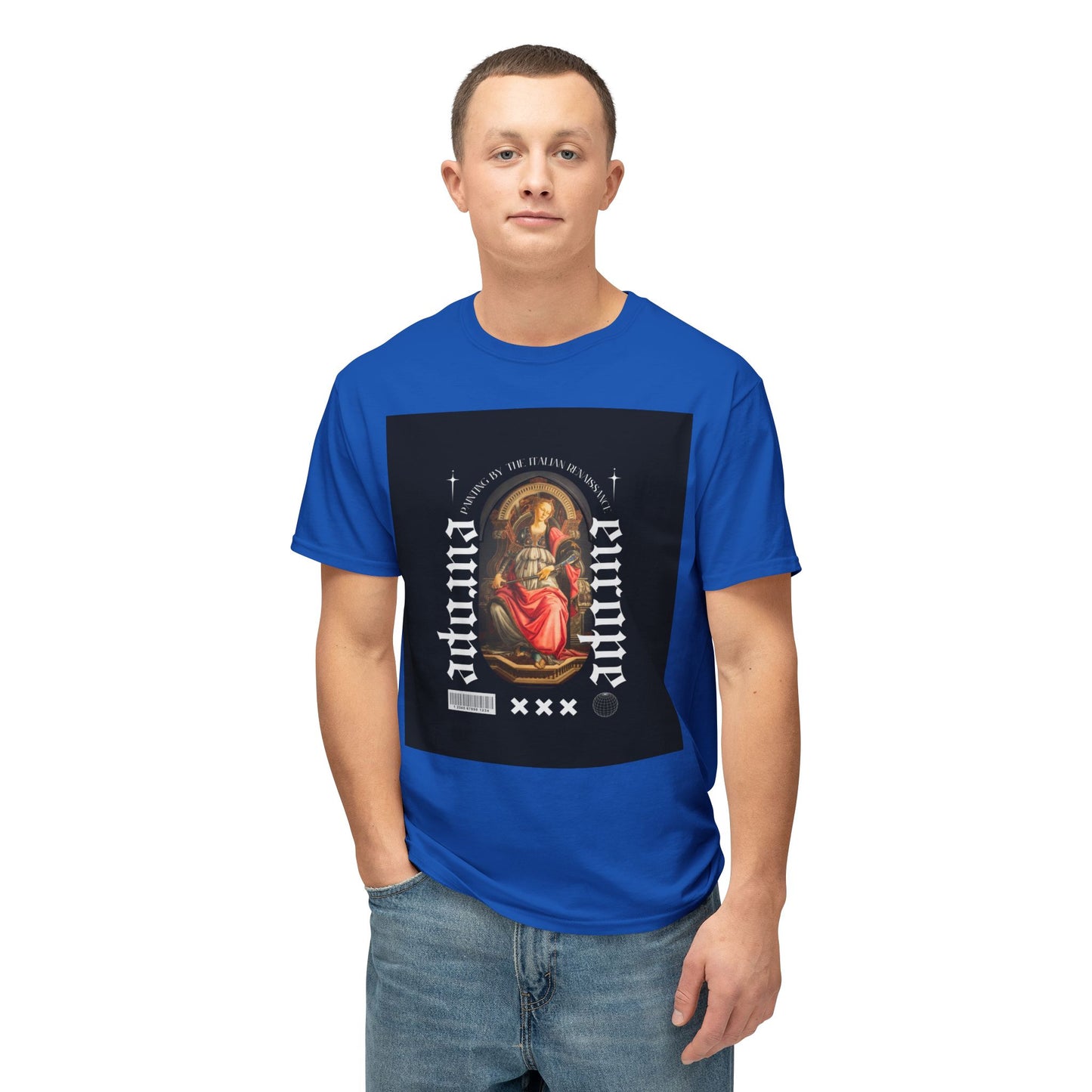 Italian Renaissance Painting Tee, Trendy Cotton Shirt for Art Lovers, Unique Gift for Birthdays, Festivals, Casual Wear