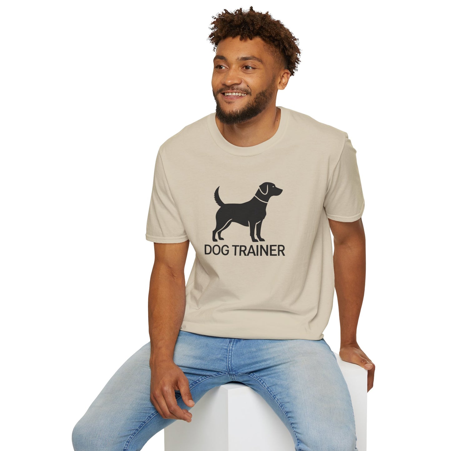 Dog Trainer Unisex Softstyle T-Shirt | Casual Pet Lover Tee, Gifts for Dog Trainers, Dog Lover Apparel