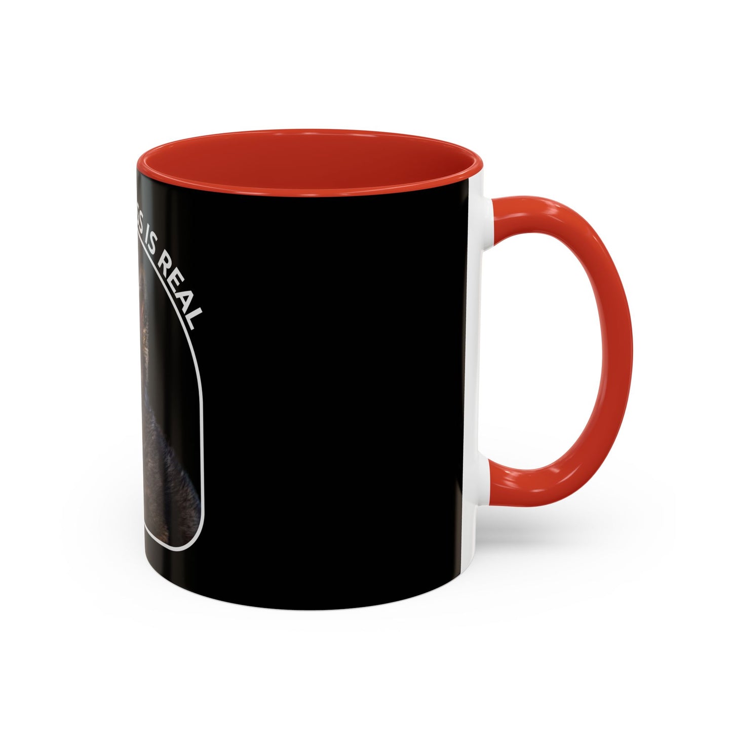 Accent Coffee Dog Lover Mug With a German Shepherd Puppy and Caption The Cuteness Is Real