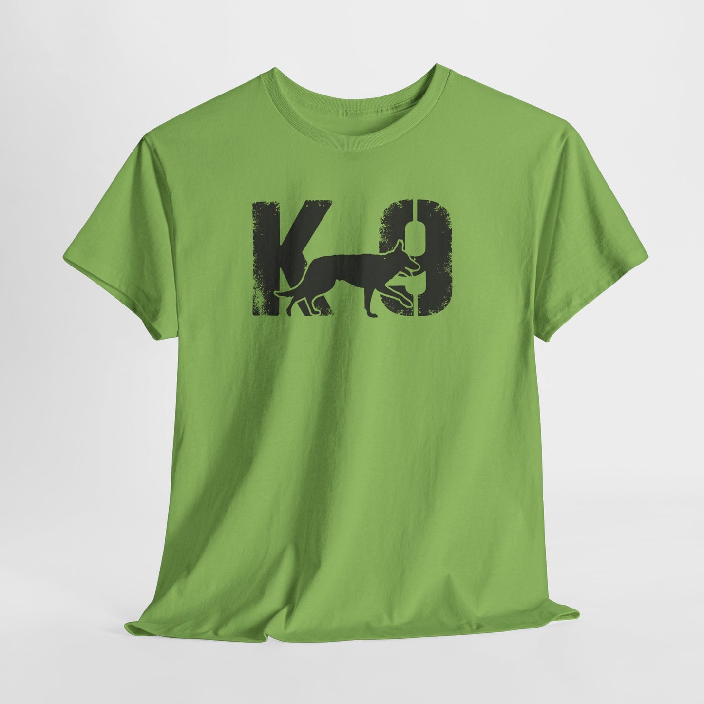 K-9 Dog Lover's Unisex Heavy Cotton Tee | T-Shirt for K-9 Handler | Dog Between K and 9 Design