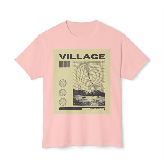 Retro Village Graphic Unisex T-Shirt | Casual Wear, Vintage Style, Gift for Travel Lovers, Graphic Tee, Statement Shirt