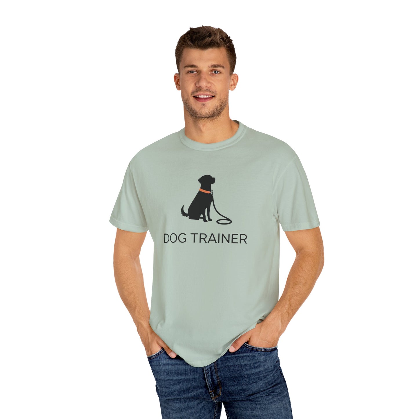 Dog Trainer T-Shirt, Black Dog, Pet Lover Gift, Animal Care Apparel, Gift for Dog Trainers