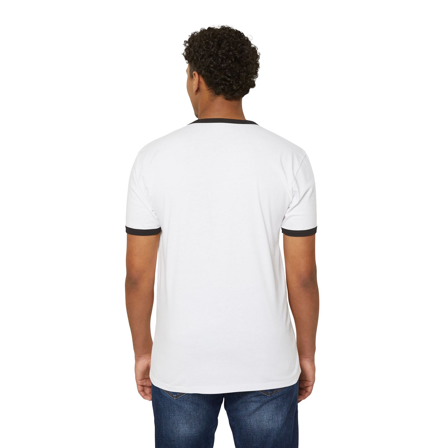 Yes You Can Unisex Cotton Ringer T-Shirt, Motivational Tee, Casual Wear, Gift for Friends, Positive Vibes, Everyday Comfort