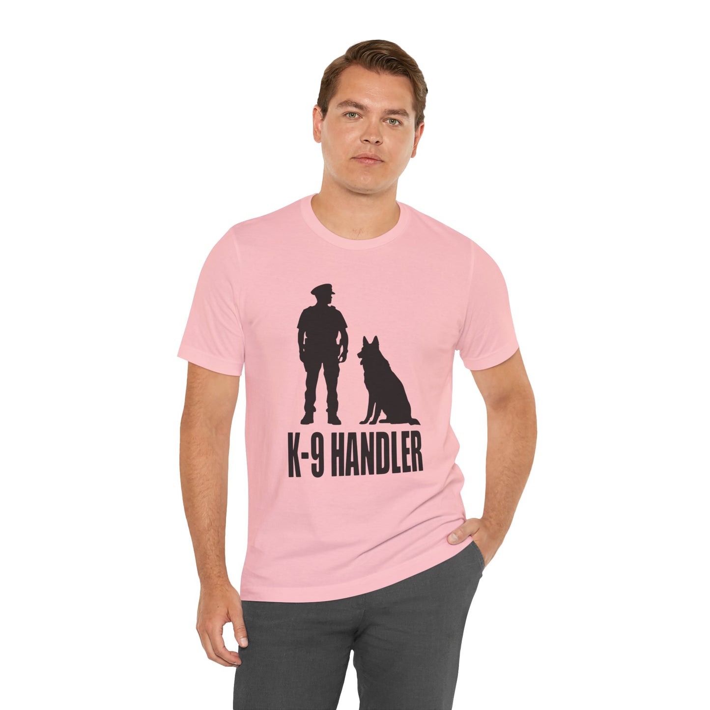 K9 Handler Unisex Tee, Dog Lover Gift, Pet Handler Shirt, Animal Advocate Apparel, Canine Enthusiast Top, Training Gear