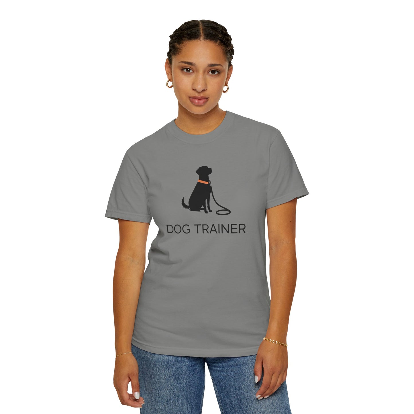 Dog Trainer T-Shirt, Black Dog, Pet Lover Gift, Animal Care Apparel, Gift for Dog Trainers