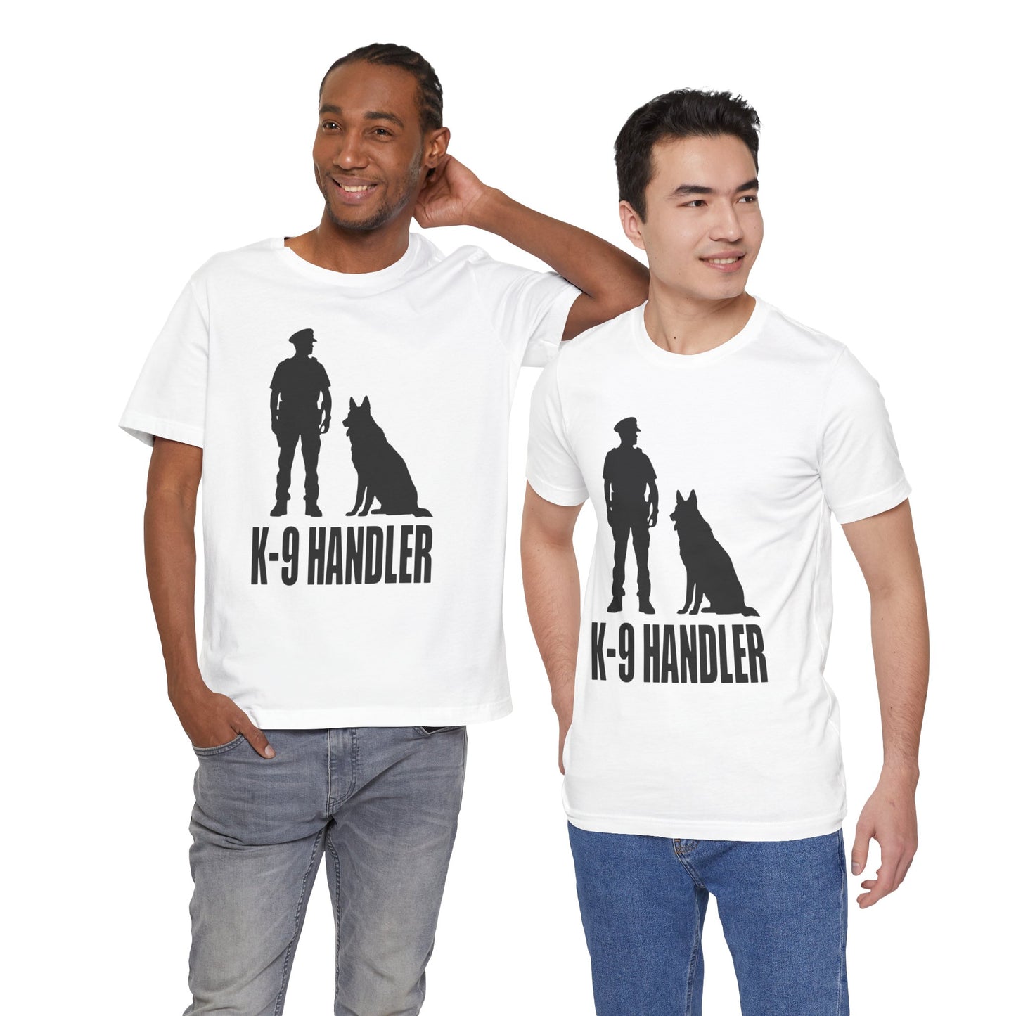 K9 Handler Unisex Tee, Dog Lover Gift, Pet Handler Shirt, Animal Advocate Apparel, Canine Enthusiast Top, Training Gear