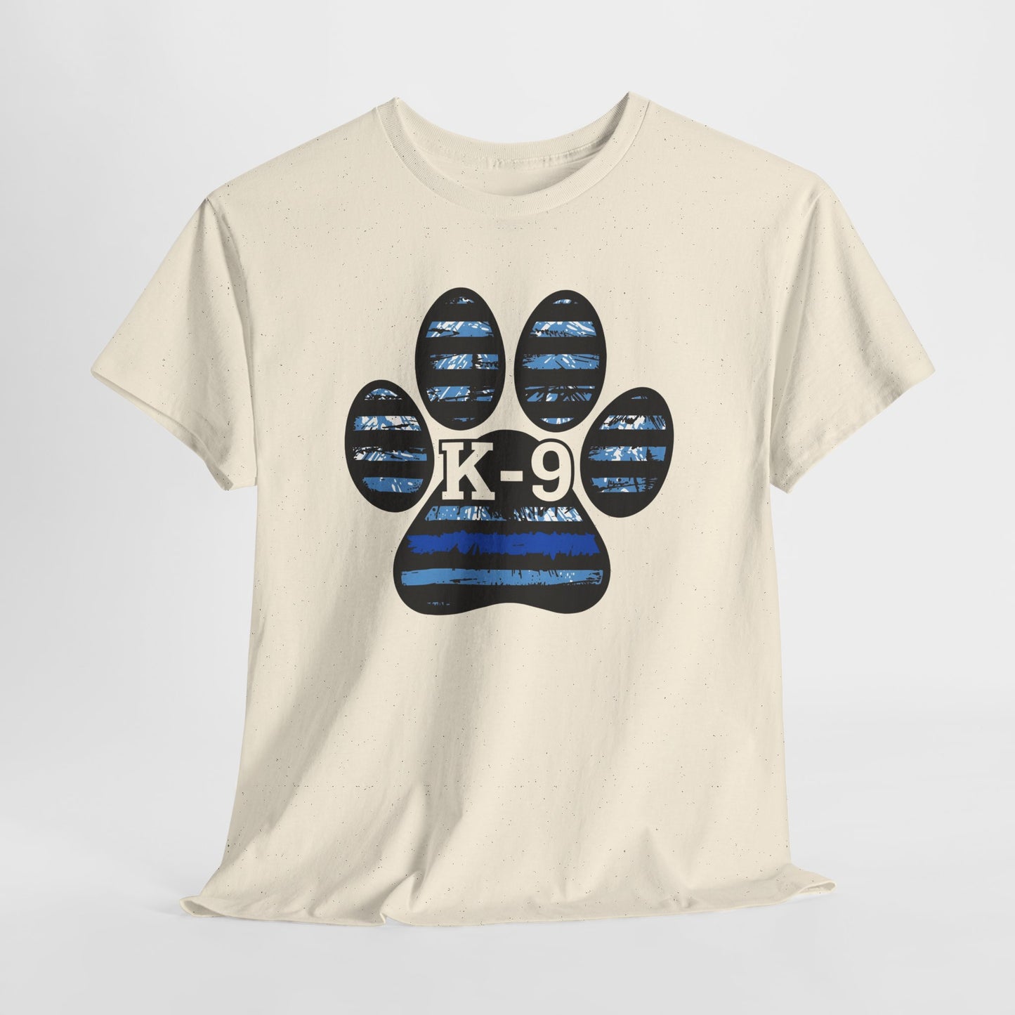 K-9 Paw Print Tee – Unisex Cotton Tee for Dog Lovers, Pet Owners, Animal Rescue Supporters
