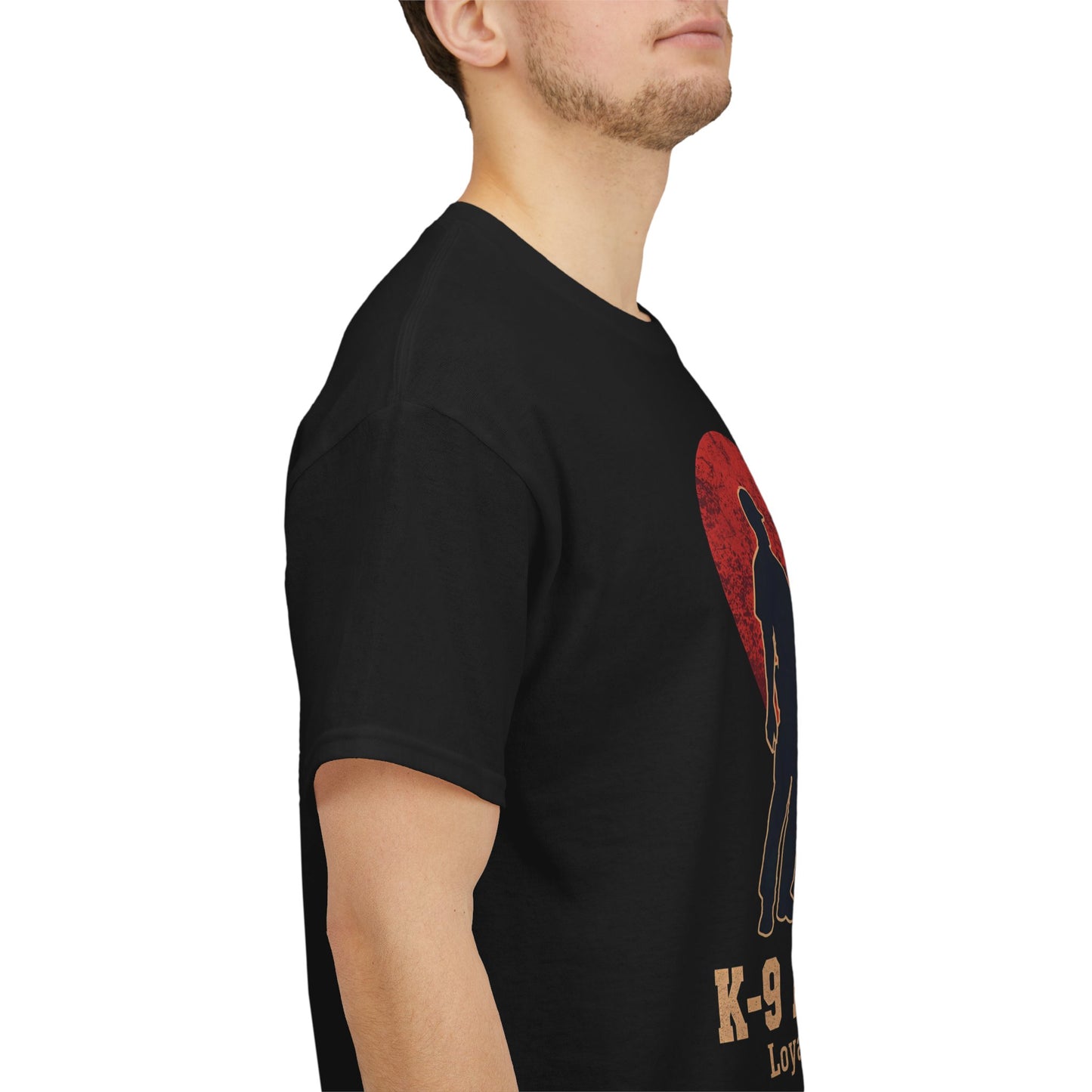 K-9 Handler Heart Tee - Loyalty & Duty, Dog Lover Gift, Pet Owner Apparel