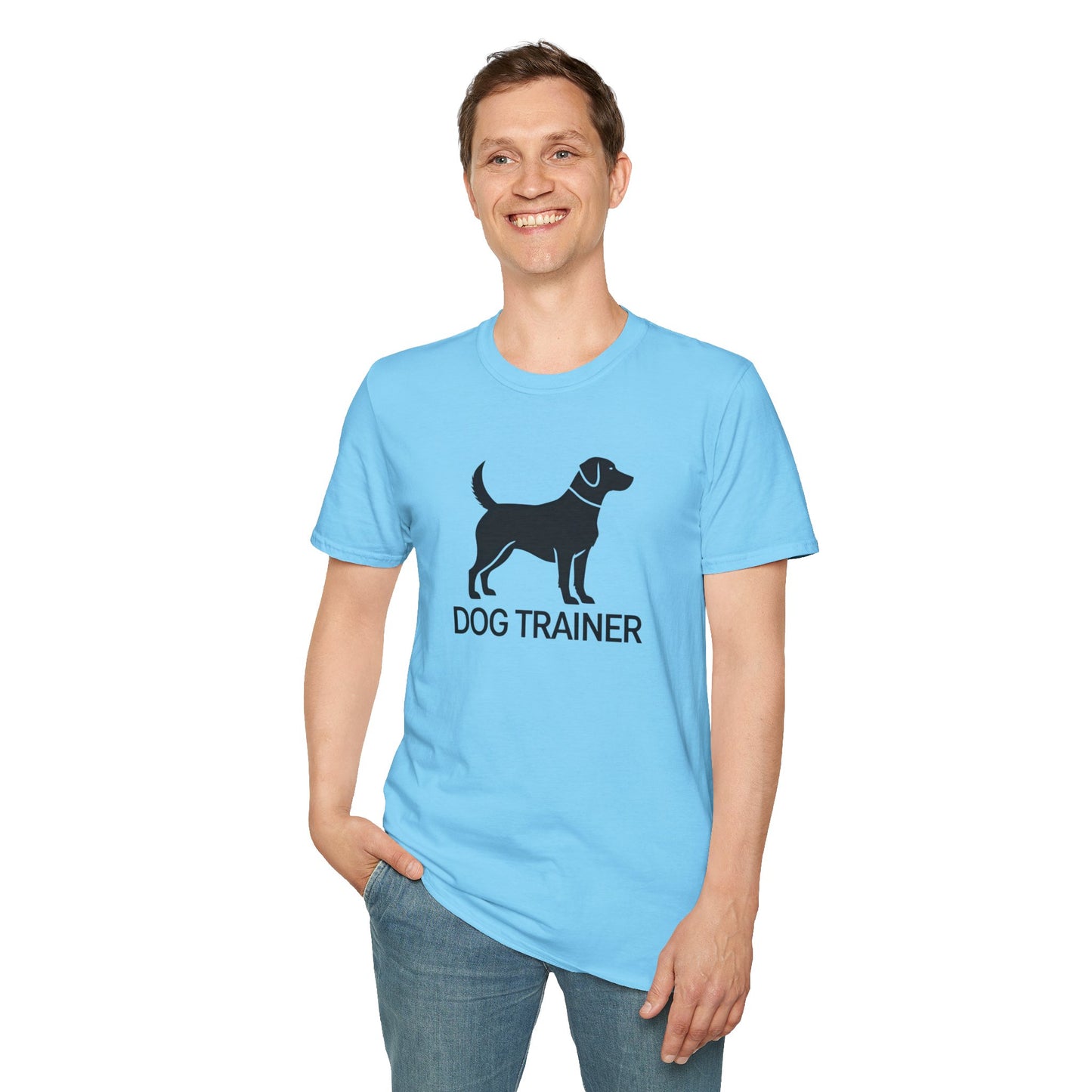 Dog Trainer Unisex Softstyle T-Shirt | Casual Pet Lover Tee, Gifts for Dog Trainers, Dog Lover Apparel