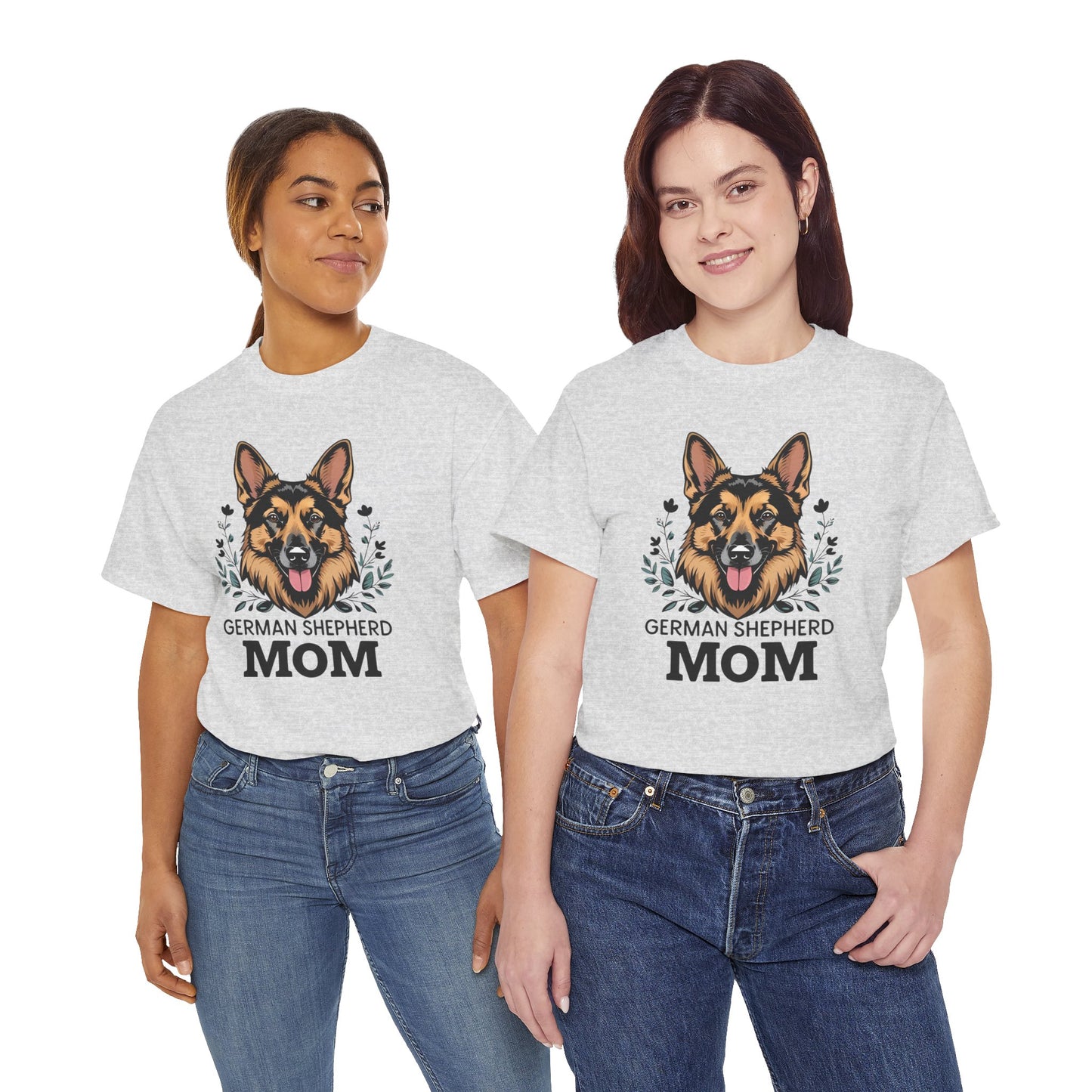 German Shepherd Mom Tee - Perfect Gift for Dog Lovers, Animal Lovers, Pet Parenthood, Birthday, Mother's Day