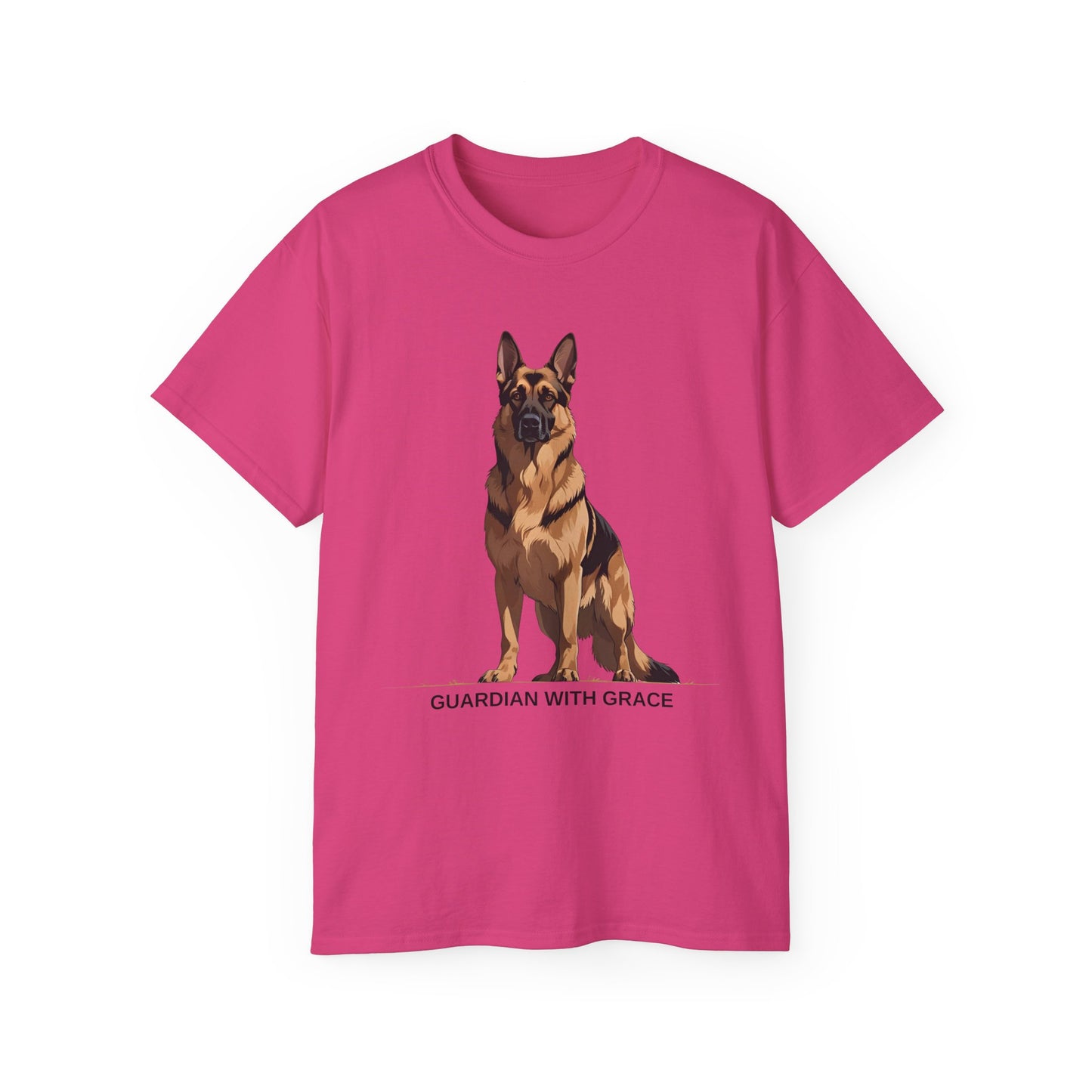 German Shepherd Guardian Tee - Unisex Ultra Cotton Shirt, Dog Lover Gift, Animal Spirit Apparel, Pet Memorial, Birthday Tee, Casual Wear