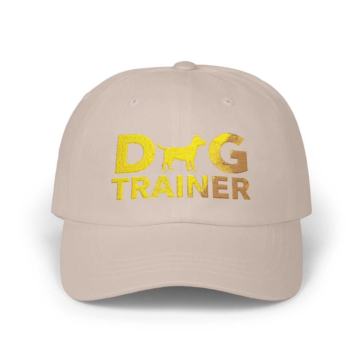 Dog Trainer Classic Dad Cap, Golden Embroidery Design, Pet Trainer Gift, Casual Wear
