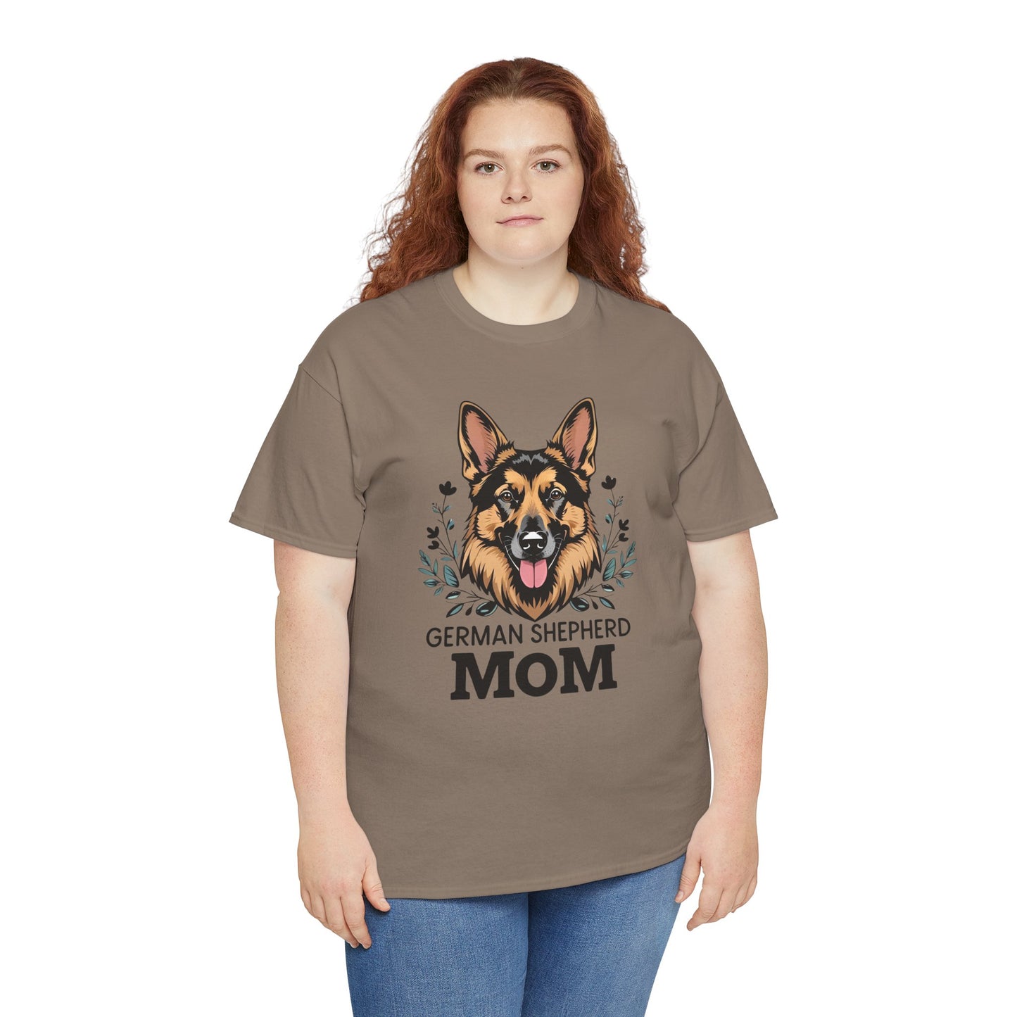 German Shepherd Mom Tee - Perfect Gift for Dog Lovers, Animal Lovers, Pet Parenthood, Birthday, Mother's Day