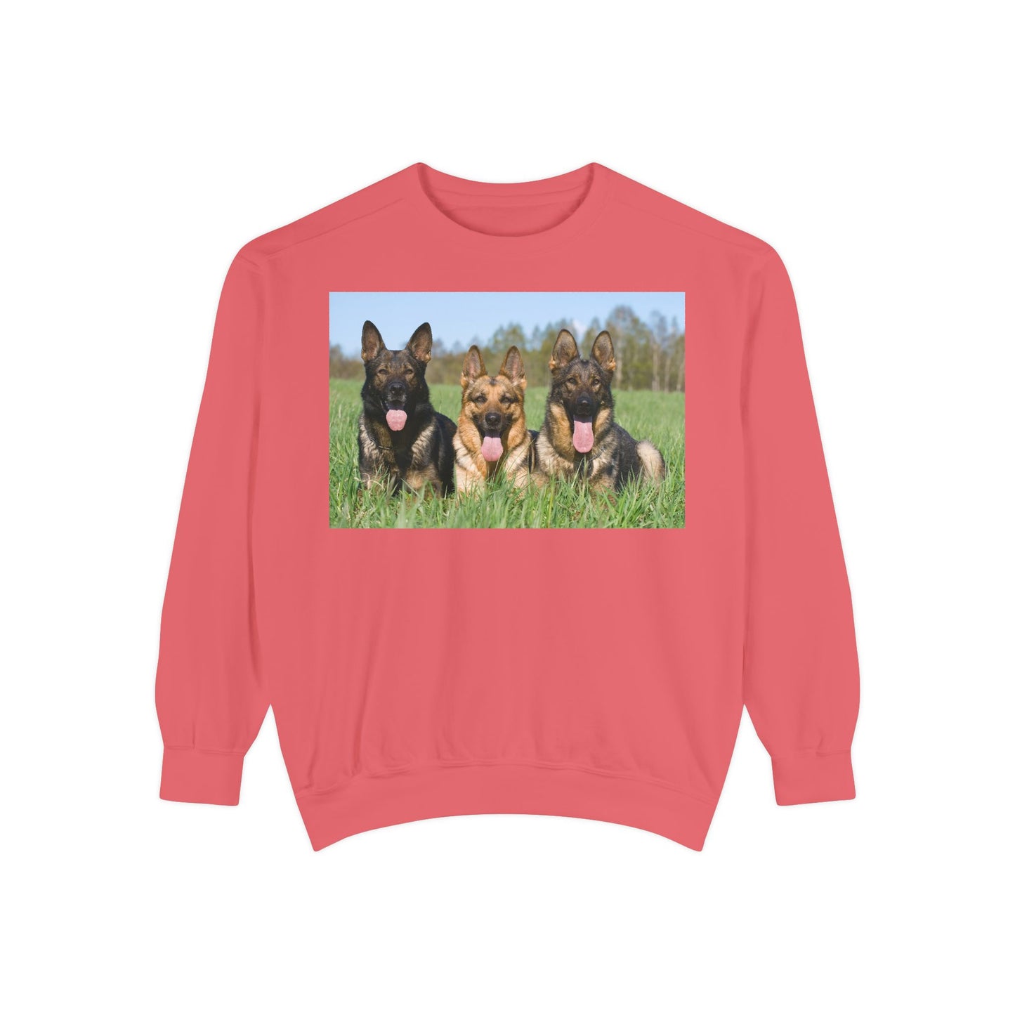 German Shepherd Friends Sweatshirt - Cozy Unisex Apparel for Dog Lovers