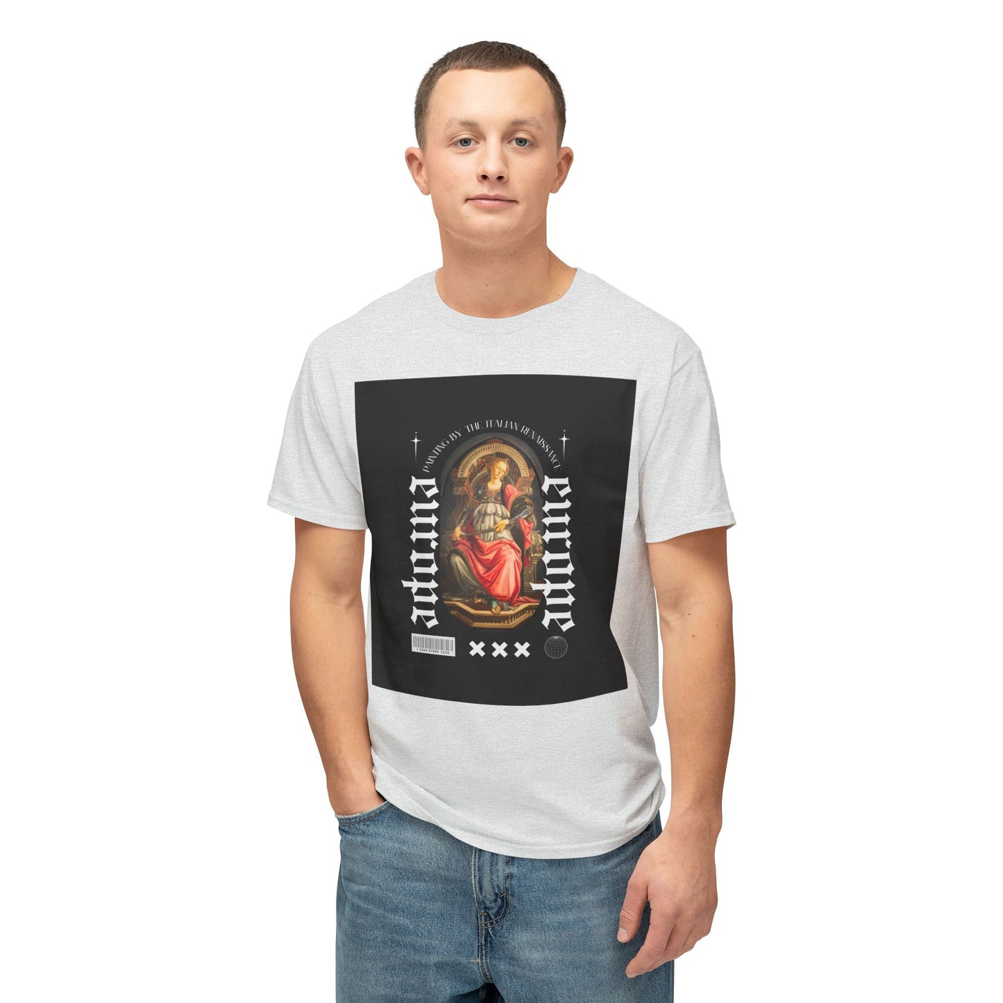 Italian Renaissance Painting Tee, Trendy Cotton Shirt for Art Lovers, Unique Gift for Birthdays, Festivals, Casual Wear