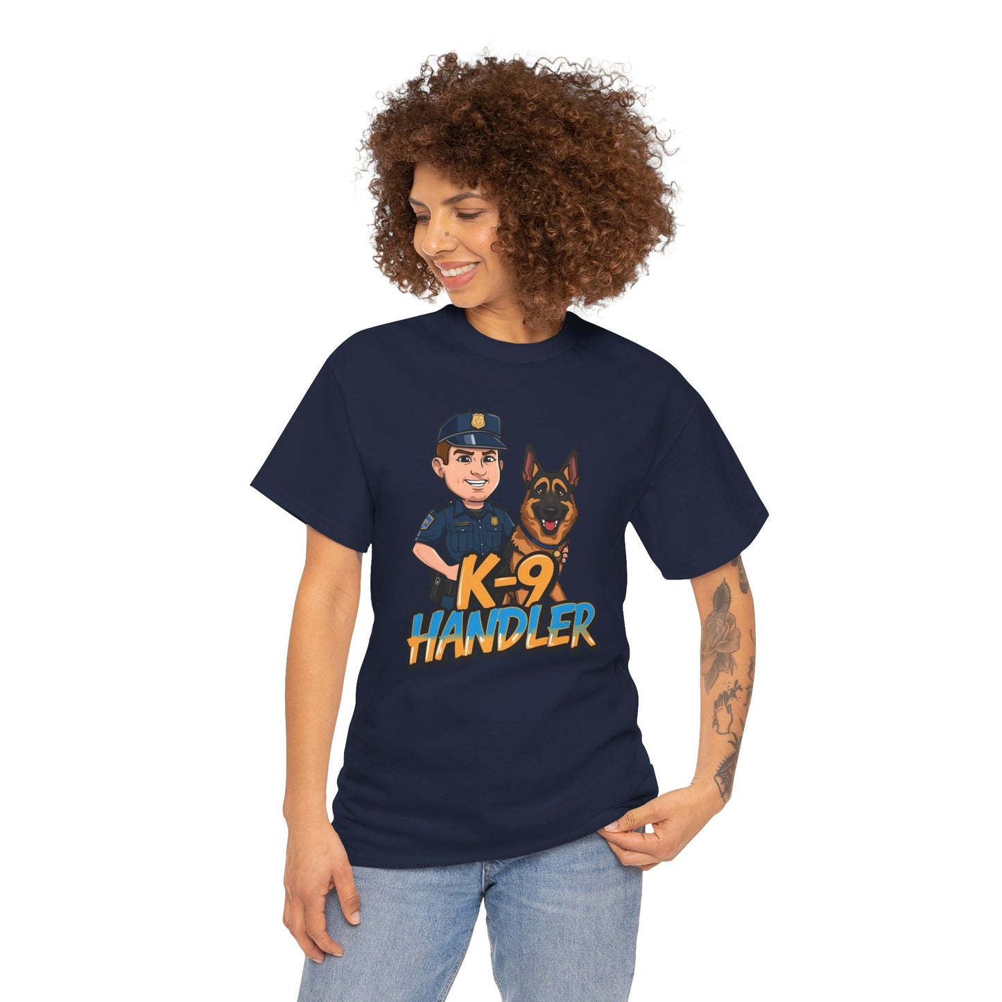 Funny K-9 Handler T-Shirt: The Ultimate Gift for Dog Lovers & Officers