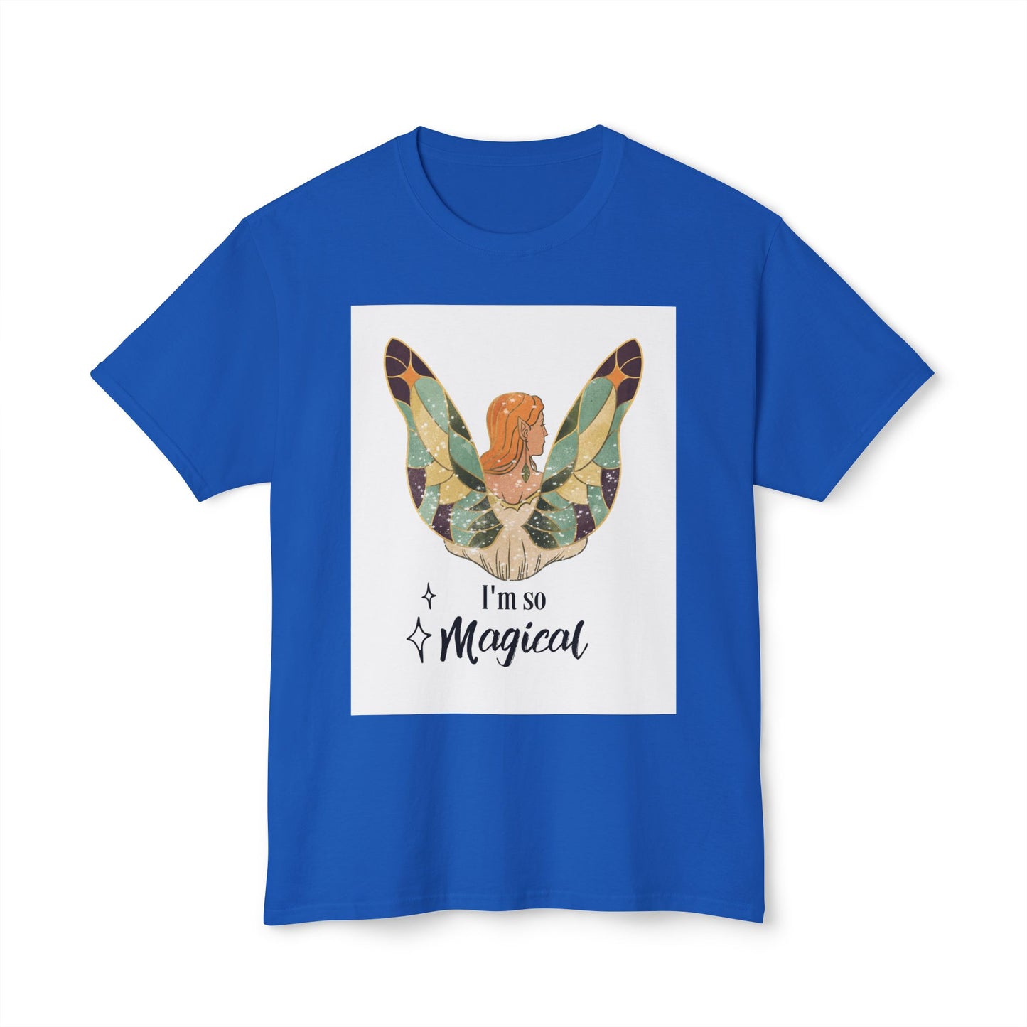 Woman Butterfly - I Am So Magical Unisex T-Shirt, Gift for Her, Cute Graphic Tee, Summer Fashion, Quote Shirt, Positive Vibes
