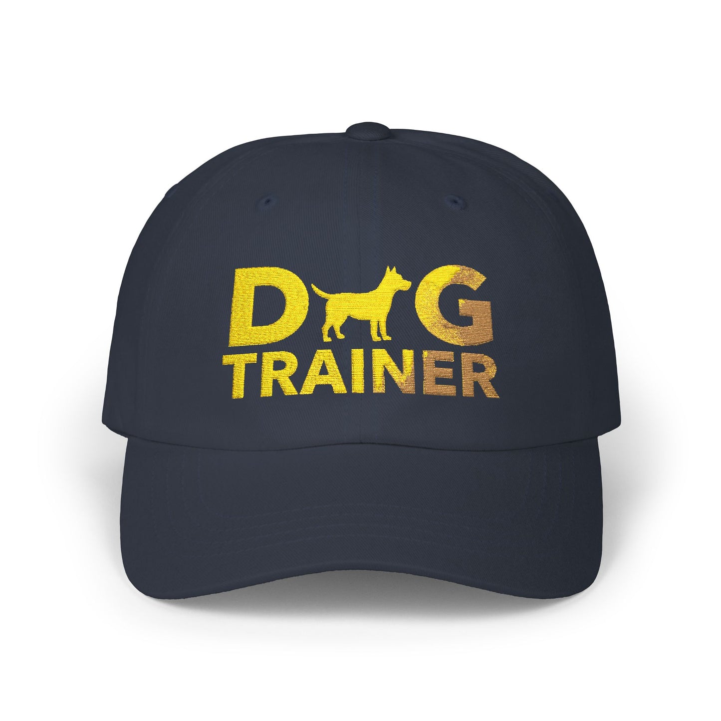 Dog Trainer Classic Dad Cap, Golden Embroidery Design, Pet Trainer Gift, Casual Wear