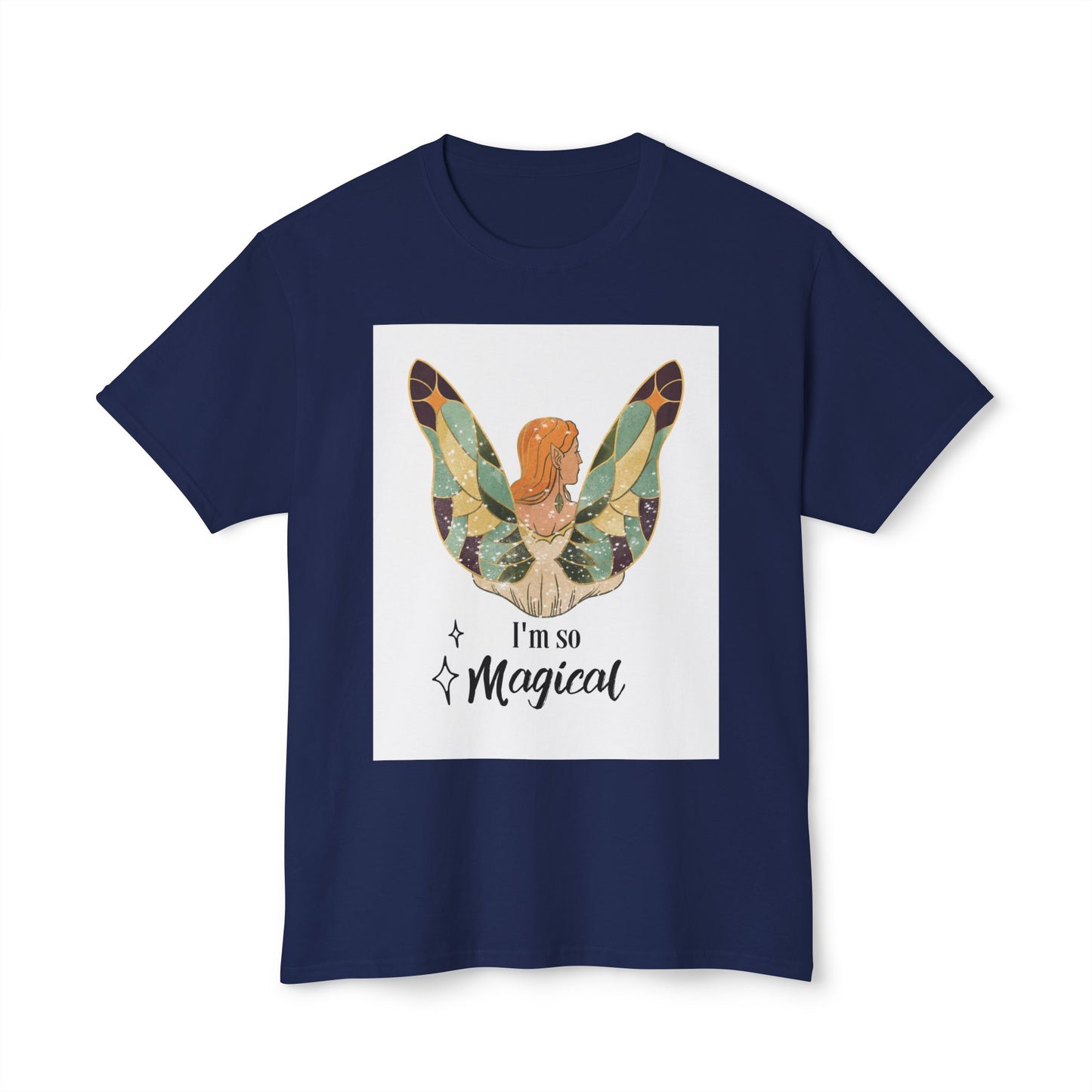 Woman Butterfly - I Am So Magical Unisex T-Shirt, Gift for Her, Cute Graphic Tee, Summer Fashion, Quote Shirt, Positive Vibes