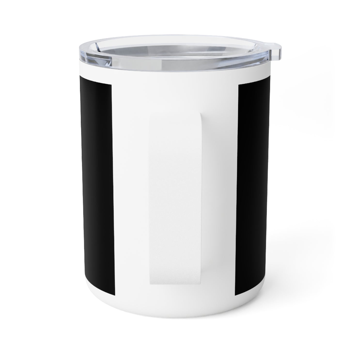Insulated Stainless Steel Coffee Mug With a German Shepherd Enjoying Picnic On Outdoor Portable Camping Chair