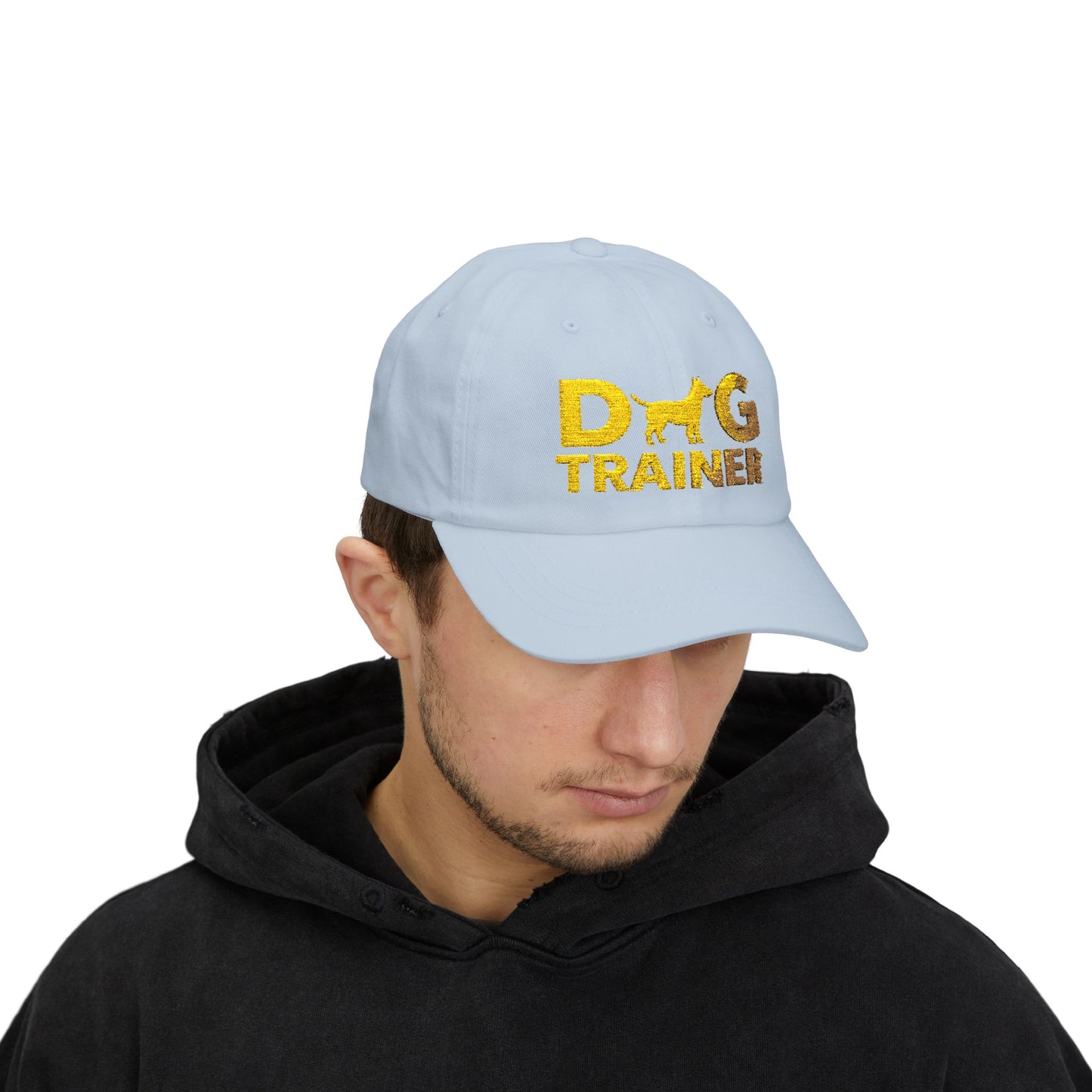 Dog Trainer Classic Dad Cap, Golden Embroidery Design, Pet Trainer Gift, Casual Wear