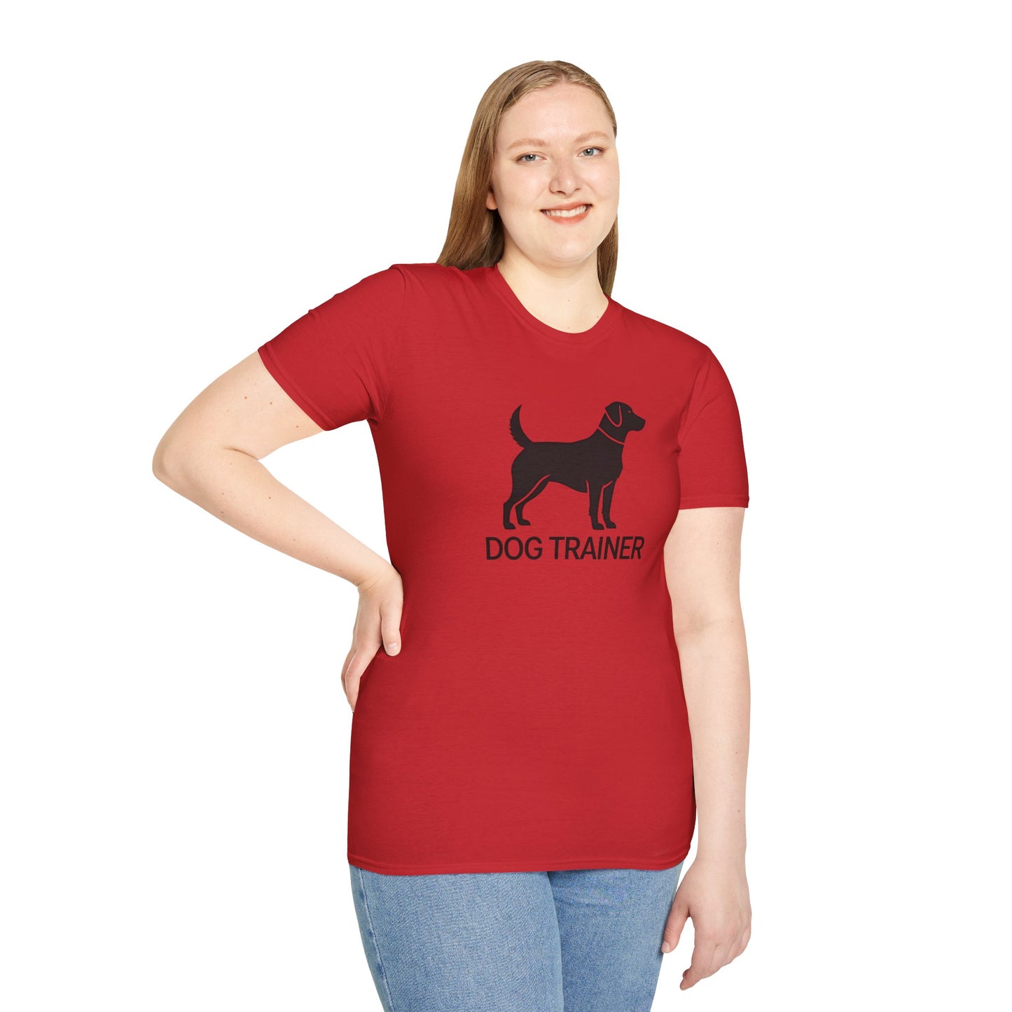 Dog Trainer Unisex Softstyle T-Shirt | Casual Pet Lover Tee, Gifts for Dog Trainers, Dog Lover Apparel