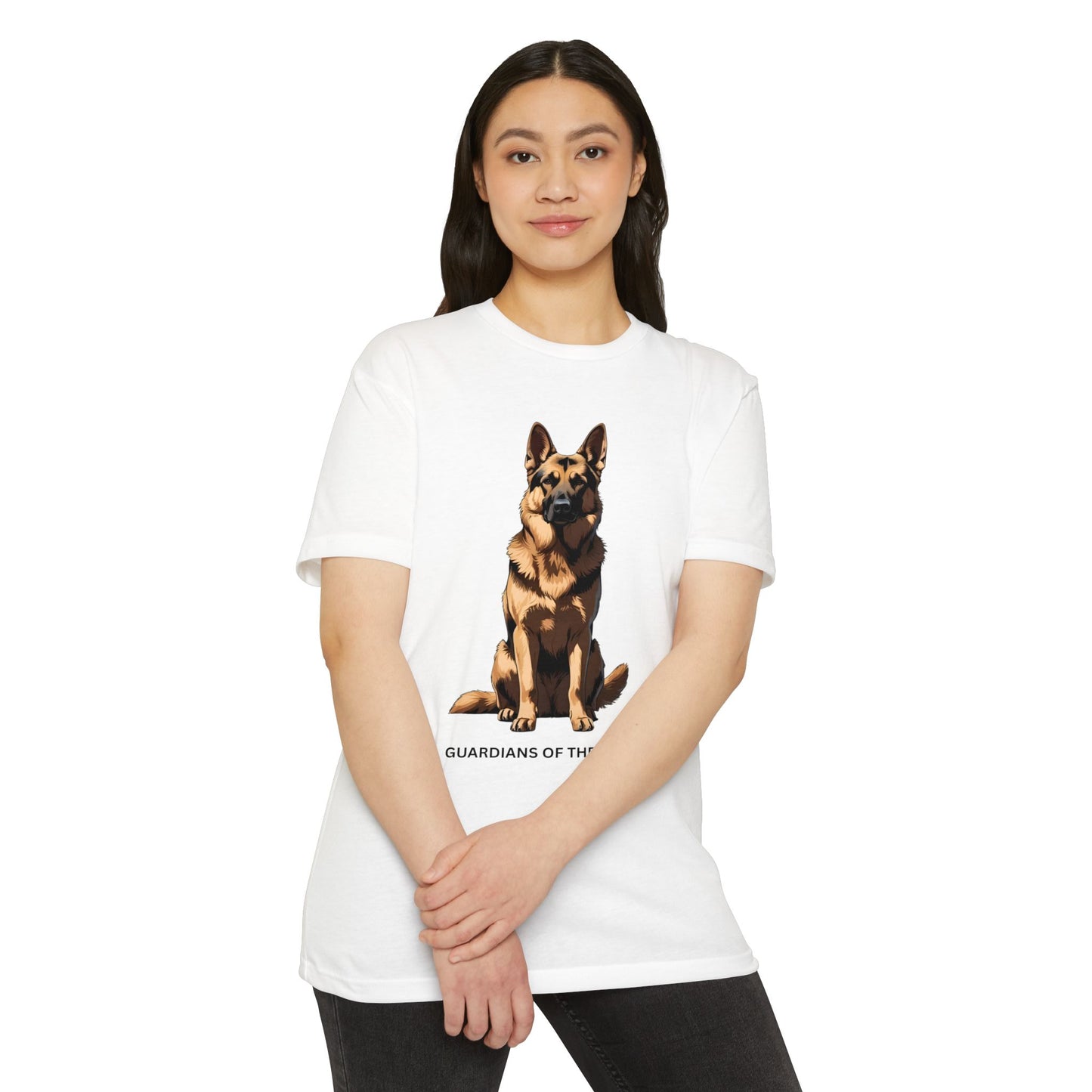 Guardians of the Heart German Shepherd T-Shirt, Unisex Dog Lover Tee, Gift for Pet Lovers, Casual Everyday Wear