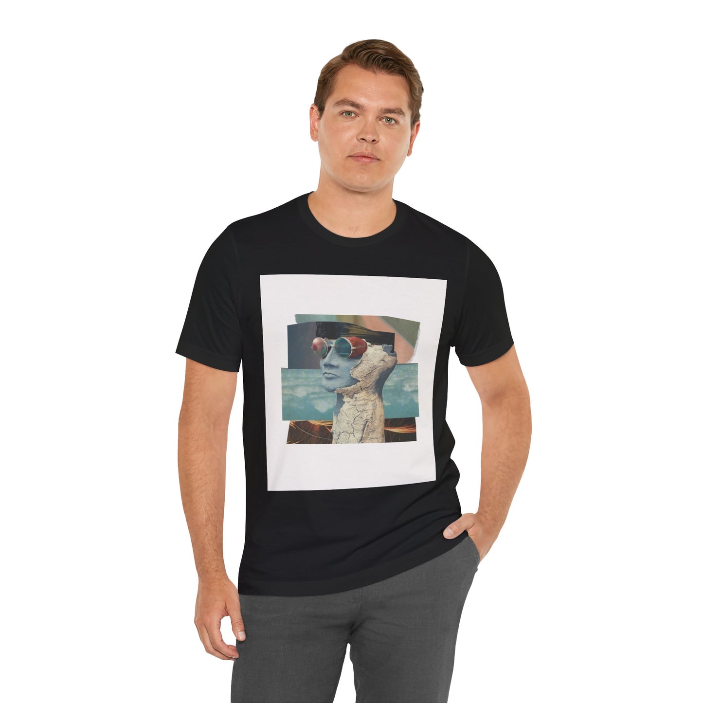Retro Vibes Unisex Jersey Tee - Cool Graphic Shirt for Everyday Wear, Gift for Friends, Summer Style, Casual Hanging Out