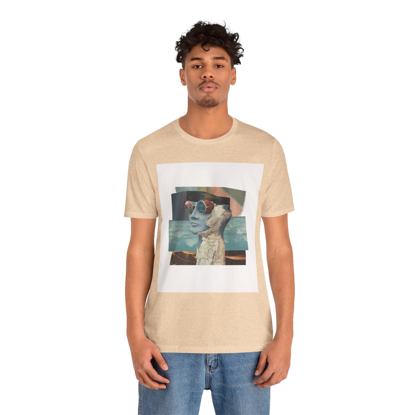 Retro Vibes Unisex Jersey Tee - Cool Graphic Shirt for Everyday Wear, Gift for Friends, Summer Style, Casual Hanging Out