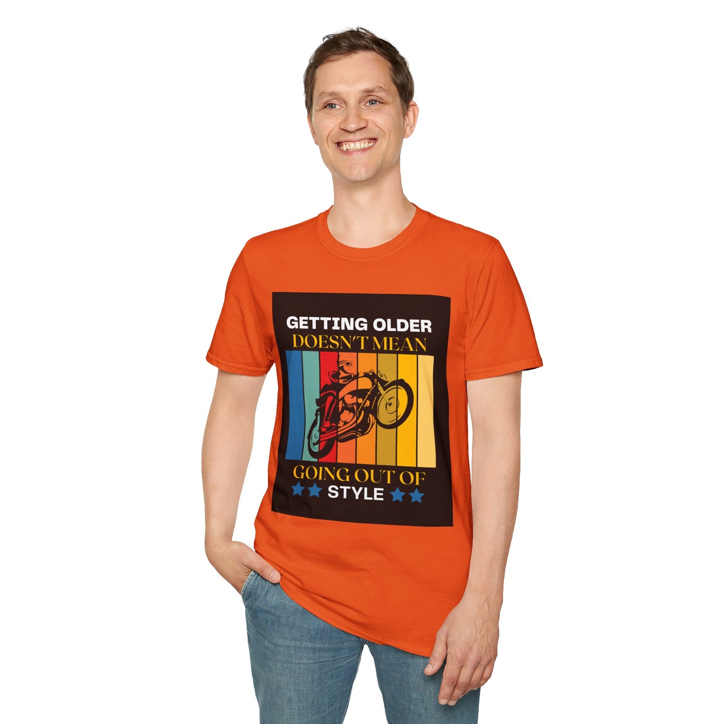 Vintage Motorcycle T-Shirt - Fun Gift for Bikers, Birthday, Unisex Apparel, Casual Wear, Fashion Statement