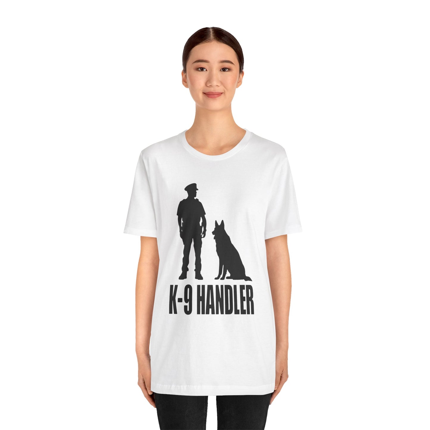 K9 Handler Unisex Tee, Dog Lover Gift, Pet Handler Shirt, Animal Advocate Apparel, Canine Enthusiast Top, Training Gear