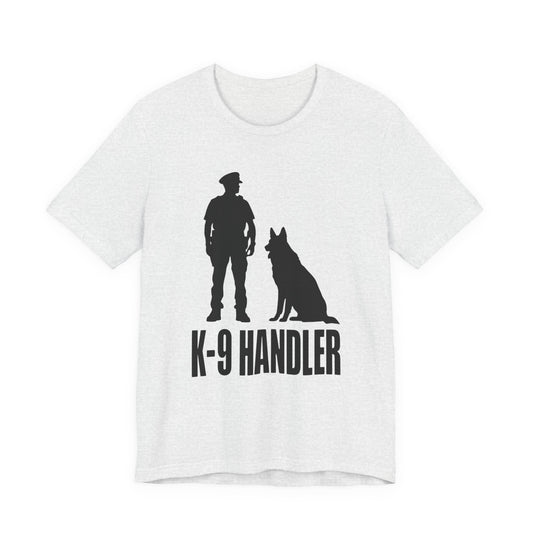 K9 Handler Unisex Tee, Dog Lover Gift, Pet Handler Shirt, Animal Advocate Apparel, Canine Enthusiast Top, Training Gear