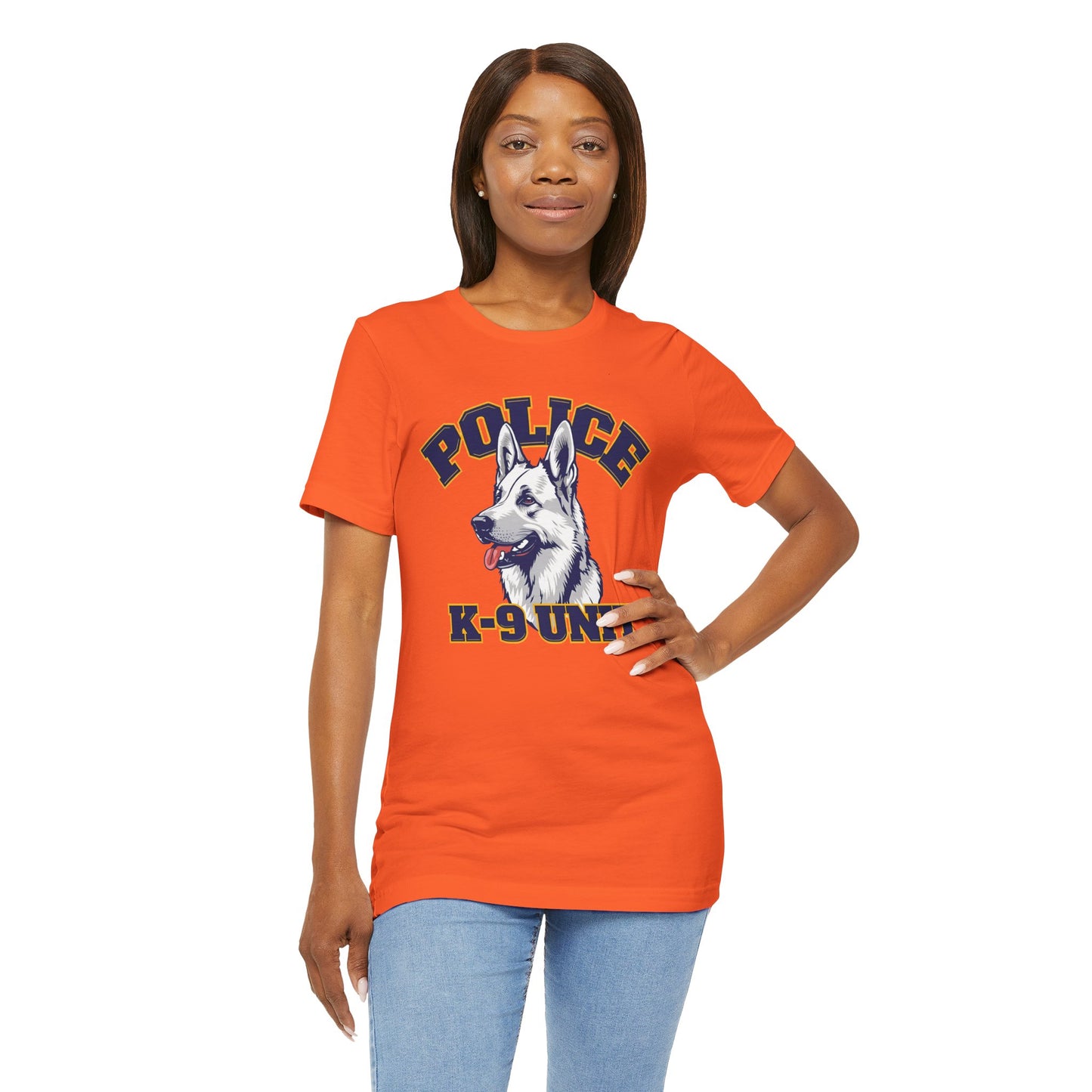 German Shepherd K-9 Unit Police Tee - Perfect for Dog Lovers, Police Fans