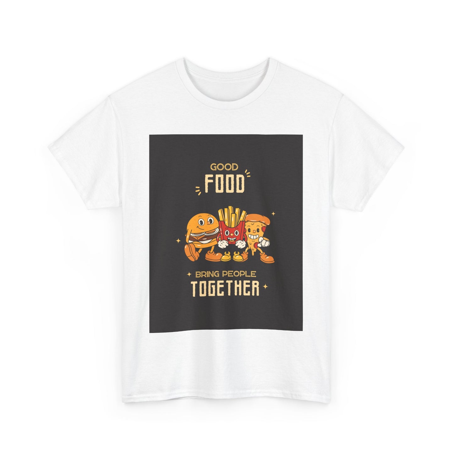 Good Food Unisex Tee | Fun Foodie Shirt, Gift for Food Lovers, Casual Wear, Kitchen Humor, BBQ Party