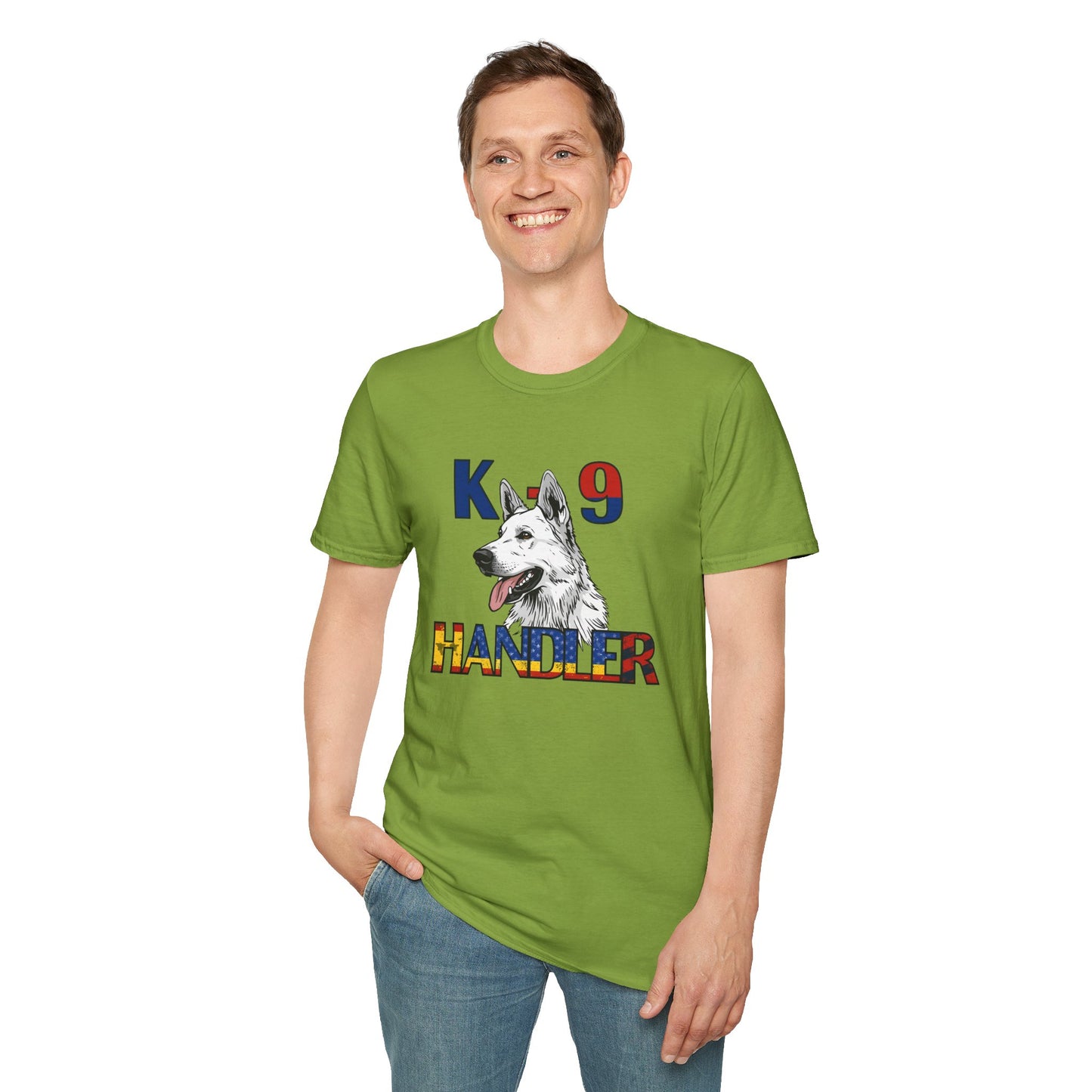 German Shepherd K9 Handler T-Shirt, Police Dog Tee, Canine Enthusiast Apparel